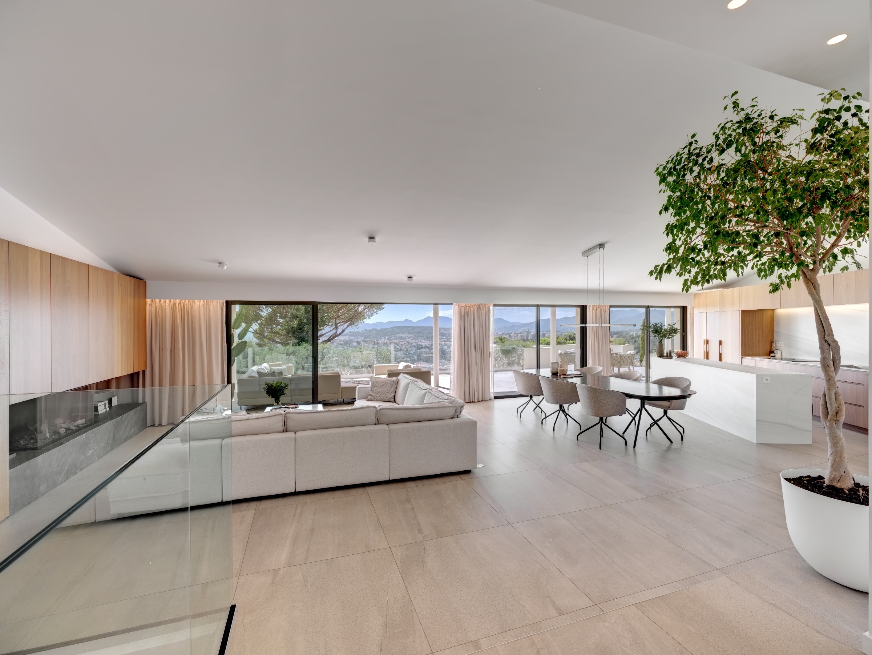  Contemporary villa with panoramic sea views in Le Cannet Victoria near Cannes - 物件實景