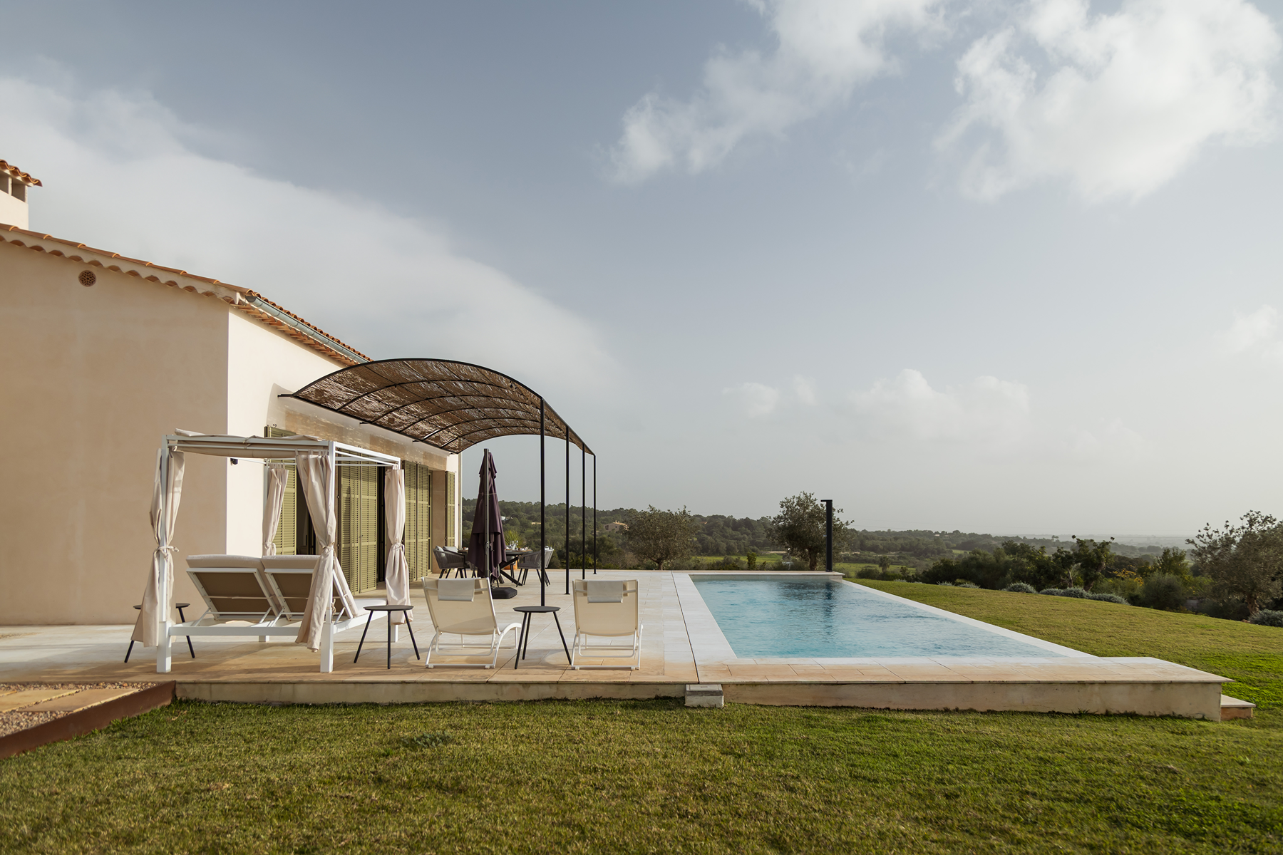  Contemporary country house with pool in Son Mora Negri near Porreres - 物件實景