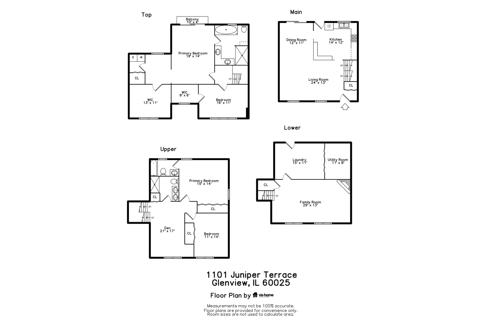 Glenview, Illinois, 60025, United States, 4 Bedrooms Bedrooms, ,3 BathroomsBathrooms,Residential,For Sale,1927417