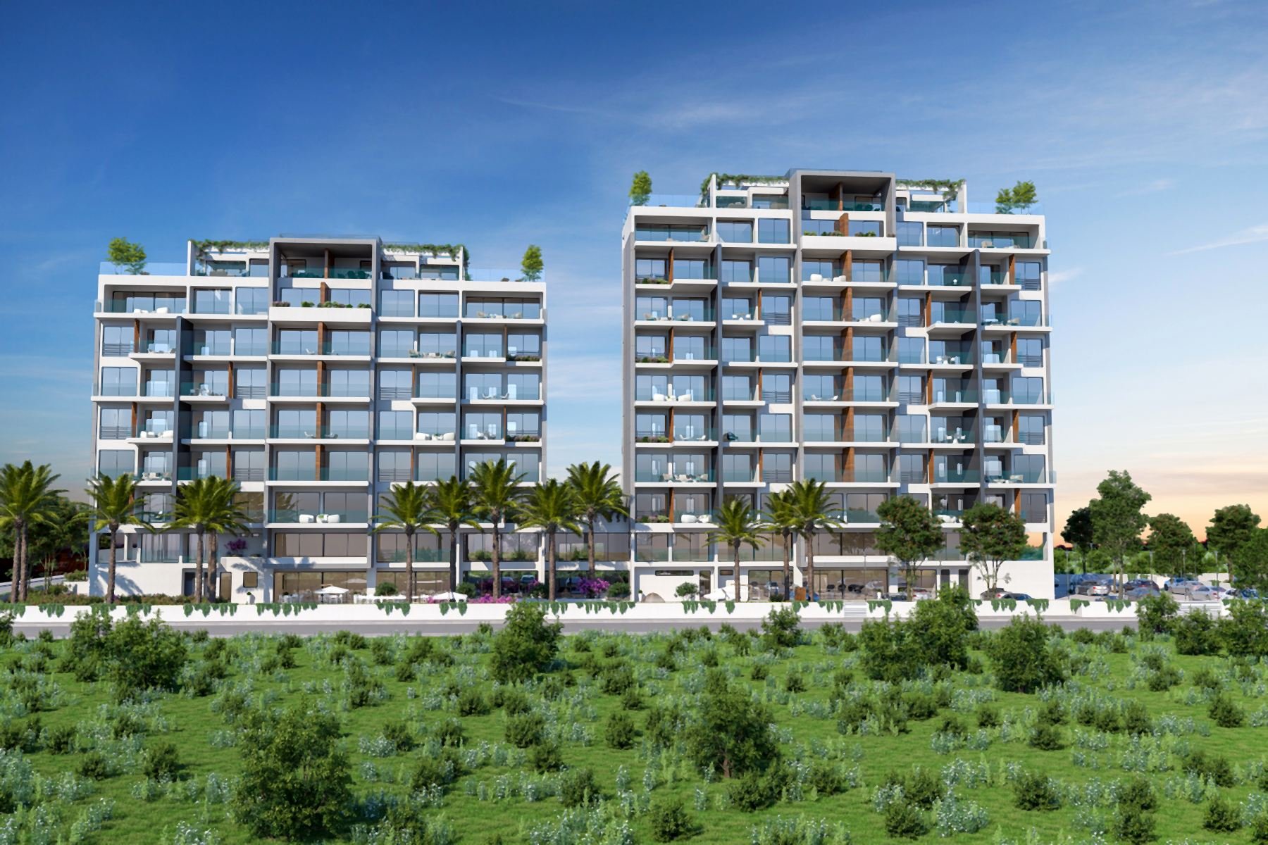  Top-Floor Penthouse with Expansive Roof Garden in Tombs of the Kings, Pafos - 物件實景