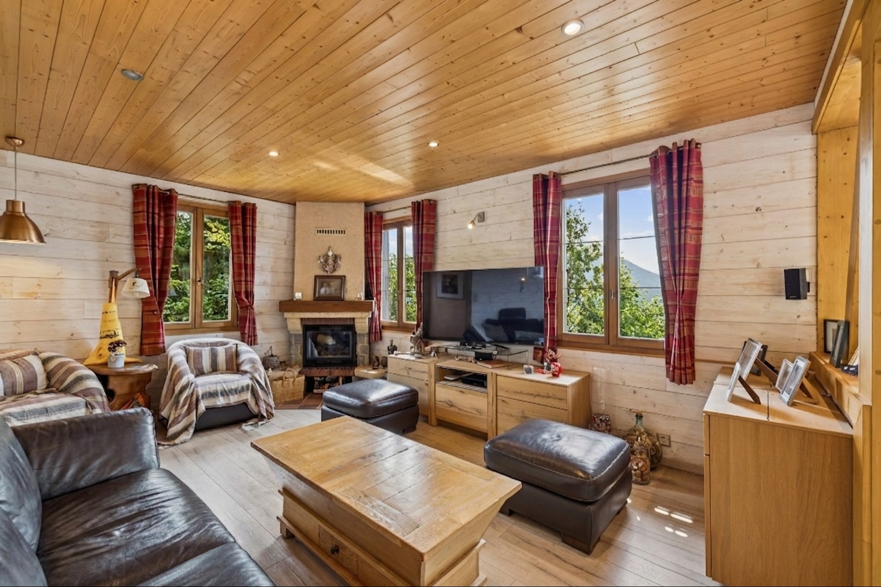  Renovated chalet in the hills above Gryon, independent studio, breathtaking view - 物件實景