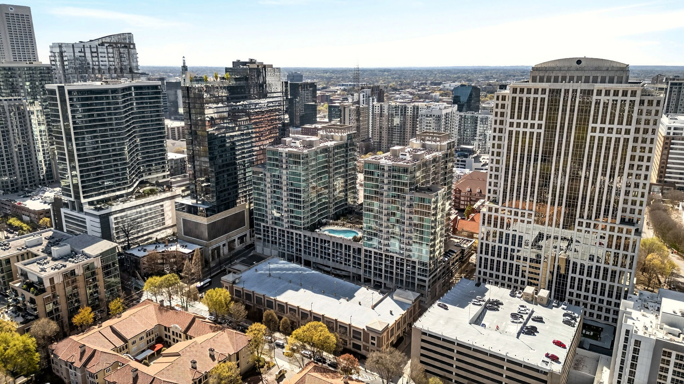  Light-filled Condo Perched Above Peachtree Street in Midtown - 物件實景