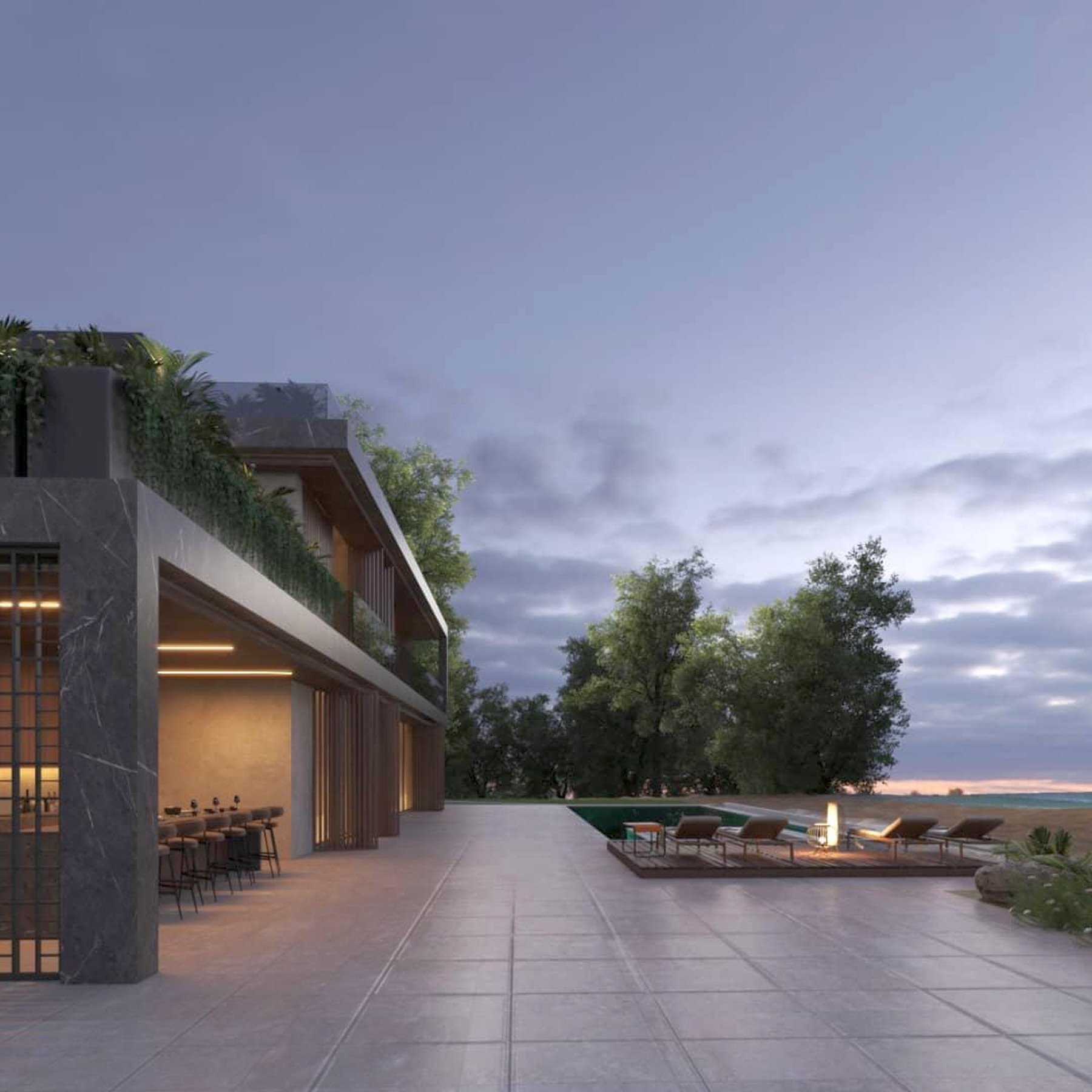  4 Bedroom Beachfront Villa with Rooftop Terrace in Pyla, Larnaca - 物件實景