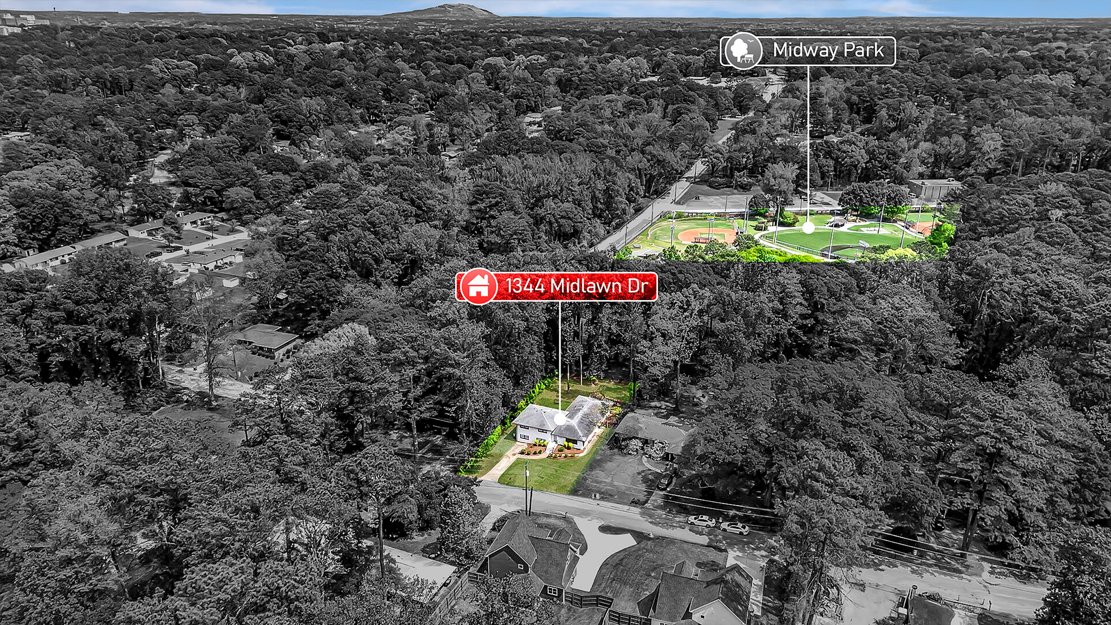  Exceptional Mid-Century Modern Renovation in Decatur - 物件實景