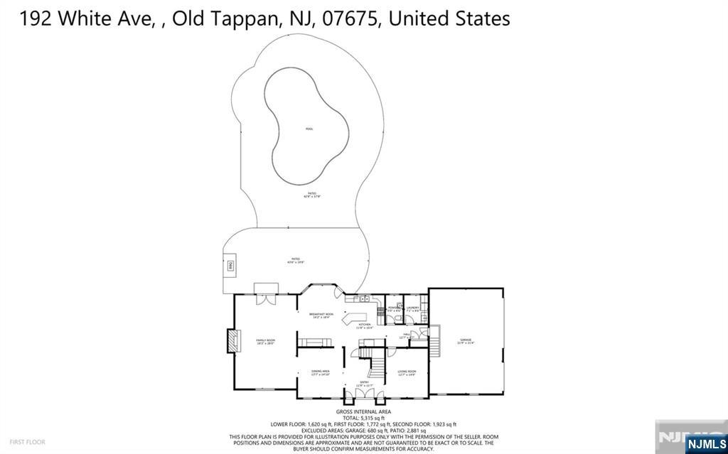 Old Tappan, New Jersey, 07675, United States, 4 Bedrooms Bedrooms, ,5 BathroomsBathrooms,Residential,For Sale,1991175