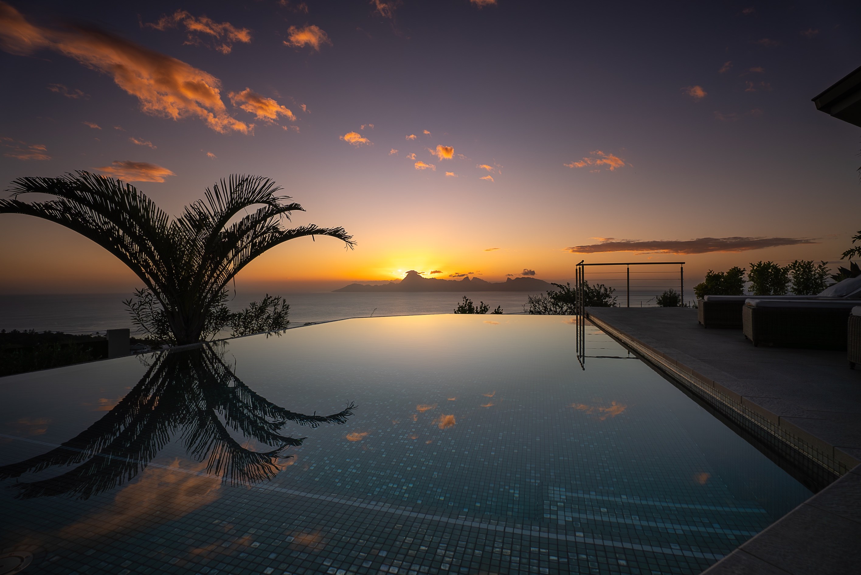  Tahiti - Punaauia - Exceptional contemporary villa with 180° views of Moorea an… - 物件實景