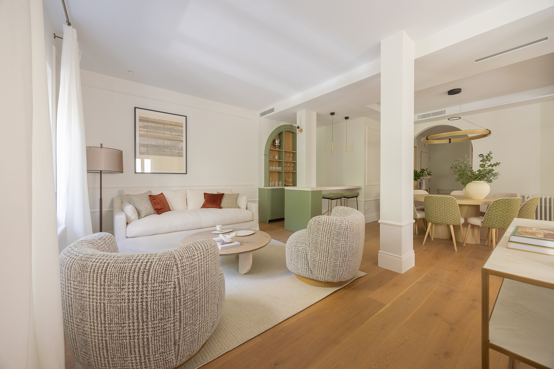  Modern 4-Bedroom Flat in Vibrant Madrid Neighborhood - 物件實景