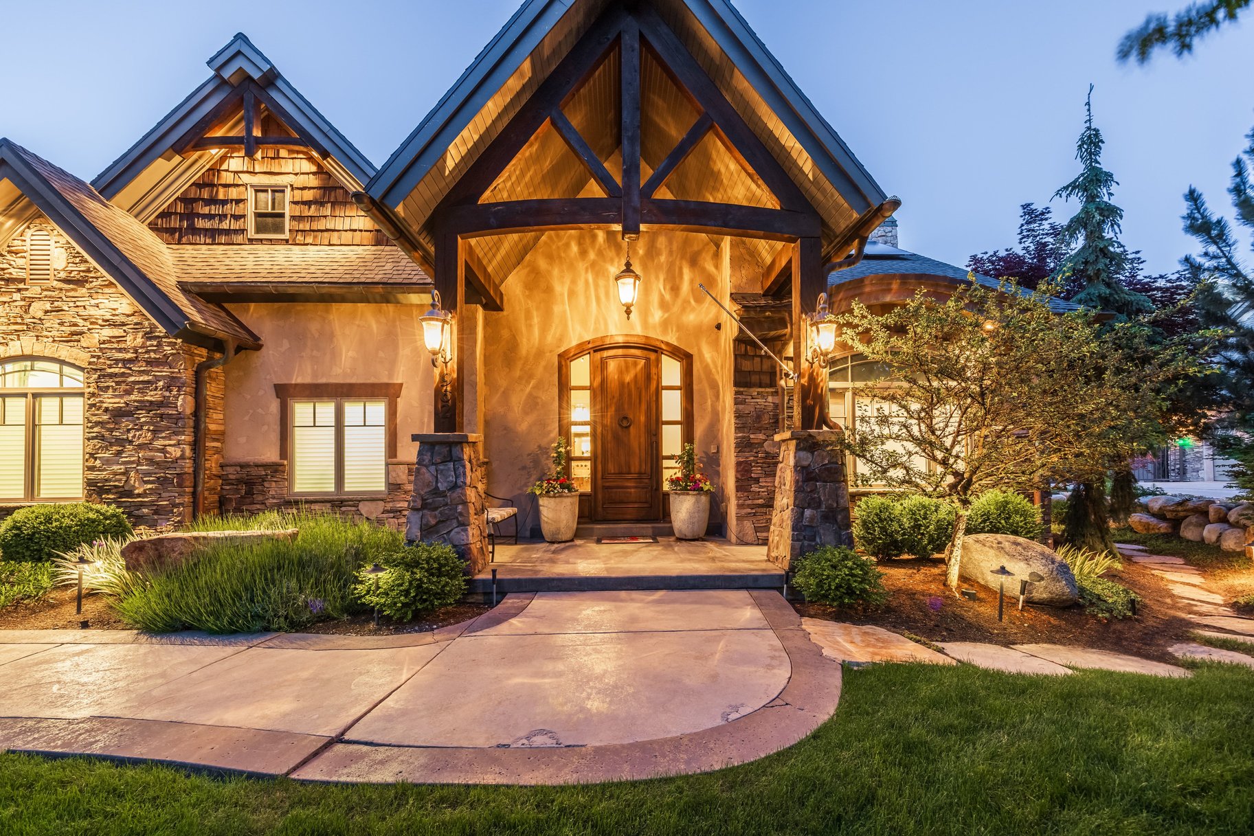  Private Gated Canyon Estate with Resort Grounds & Mountain Luxury - 物件實景