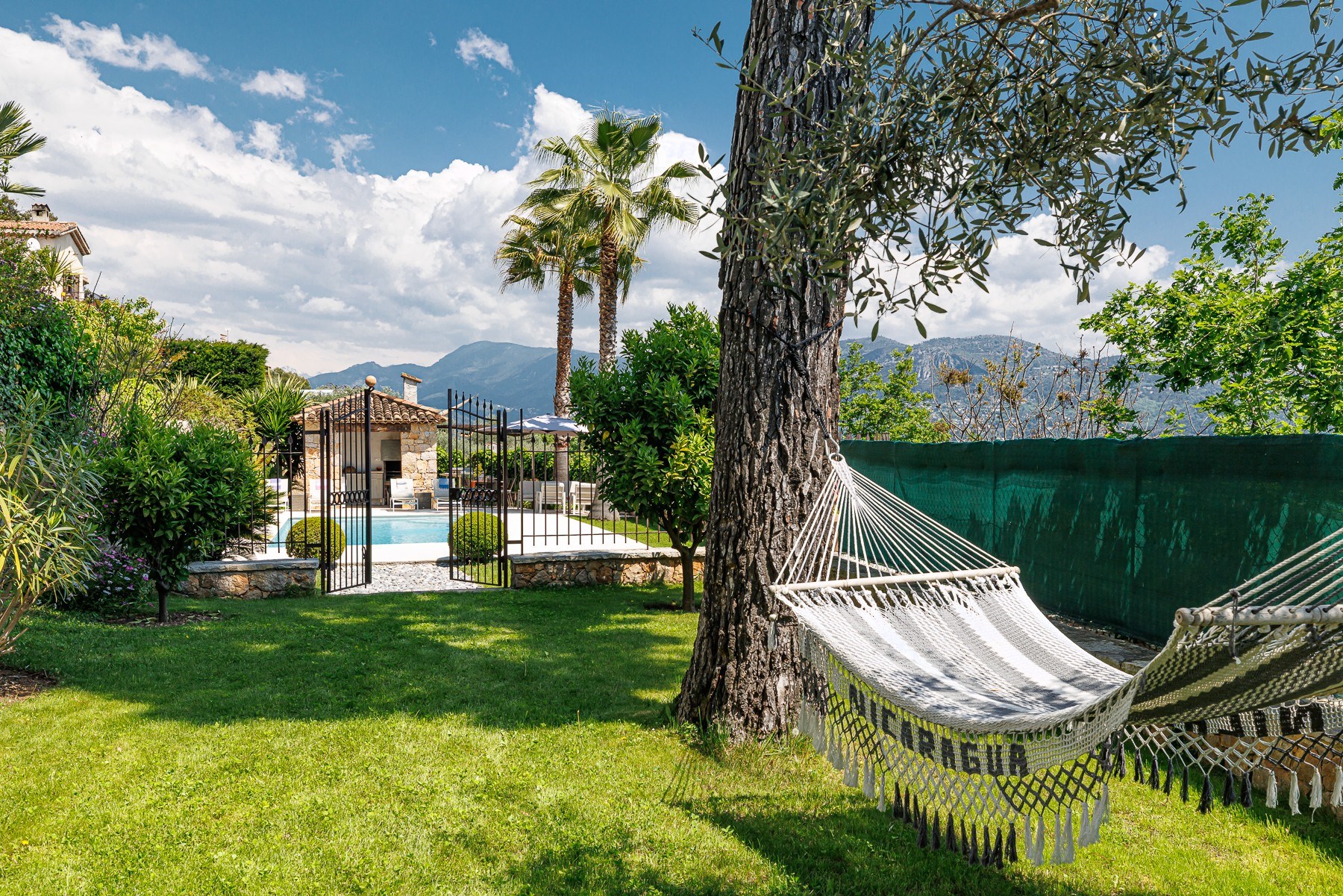  Gattières Provençal villa with panoramic views, pool and olive grove near Nice - 物件實景