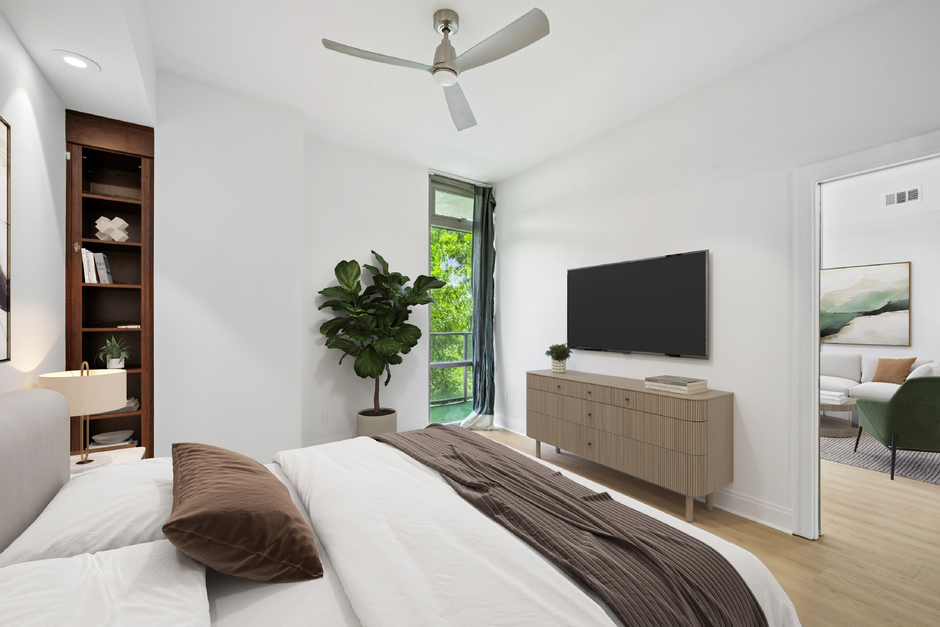  Large One Bedroom Condo in Fantastic Midtown Location - 物件實景