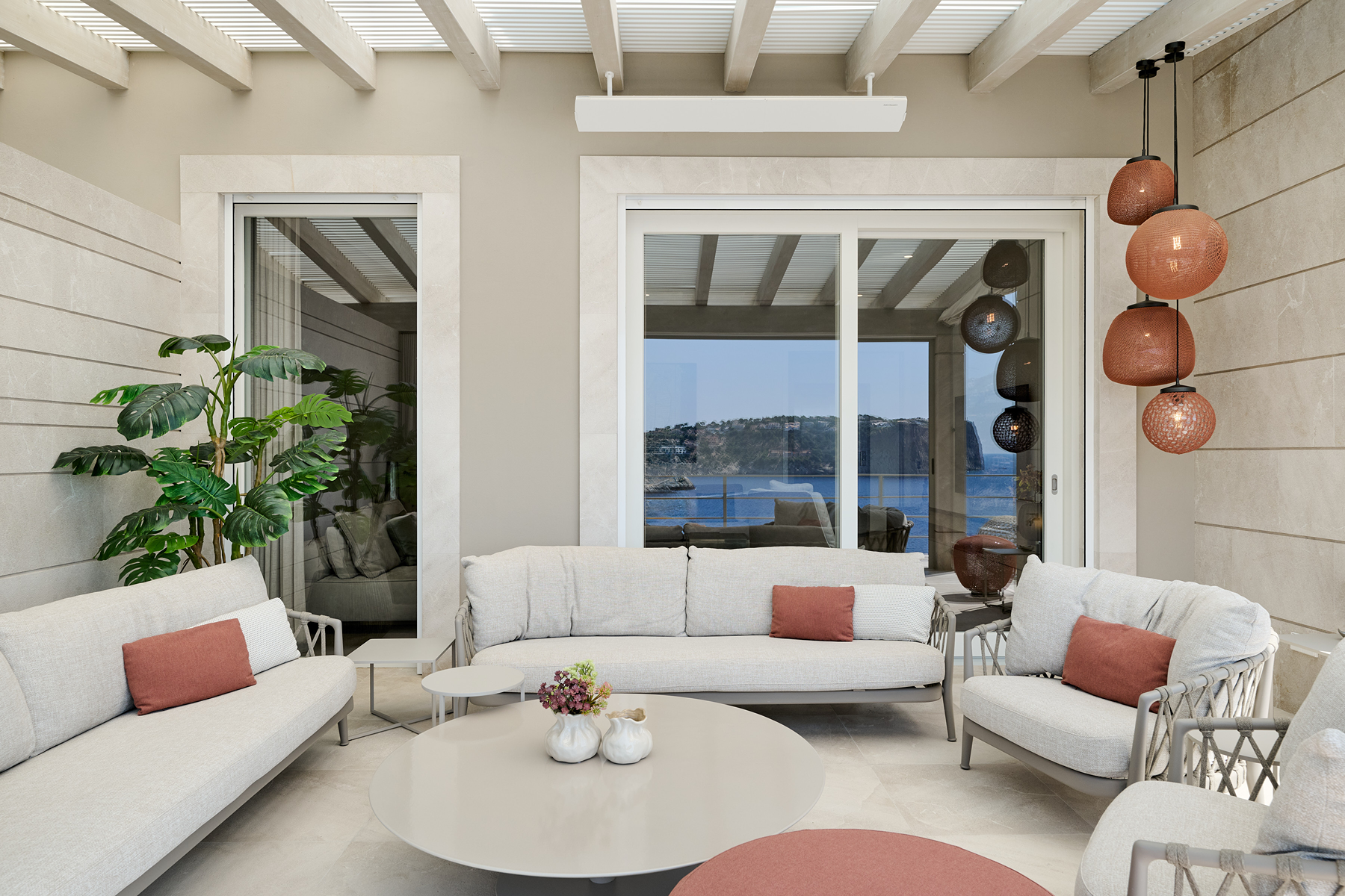  Villa on the first sea line with panoramic views in Andratx - 物件實景