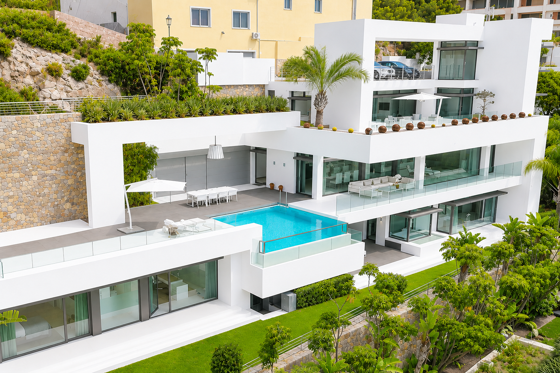  Majestic designer villa on the cliffs of Altea Hills - 物件實景