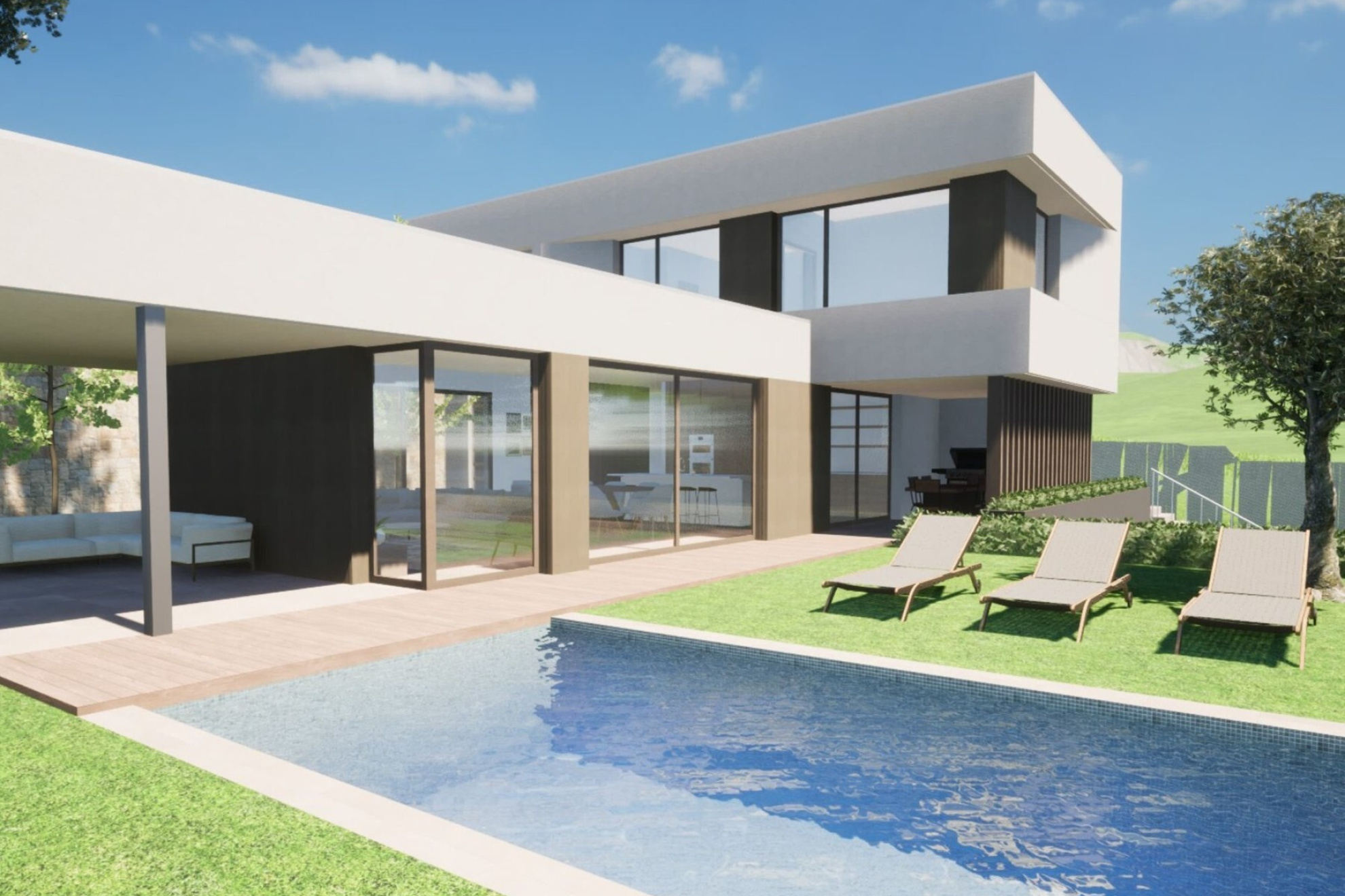  Fantastic plot of land in the exclusive area of Can Girona, Sitges - 物件實景