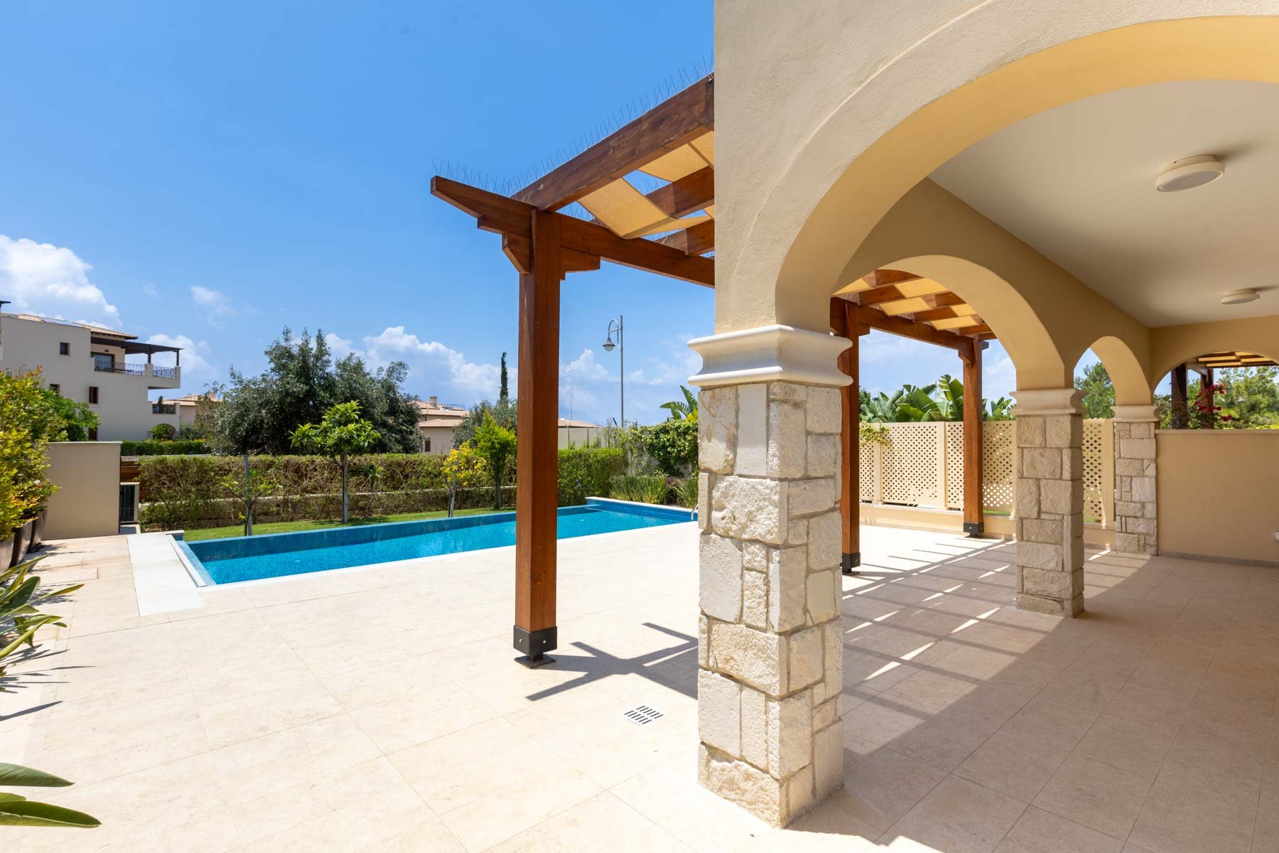  Elegant 3-Bedroom Villa with Sea Views in Aphrodite Hills Golf Resort, Pafos - 物件實景