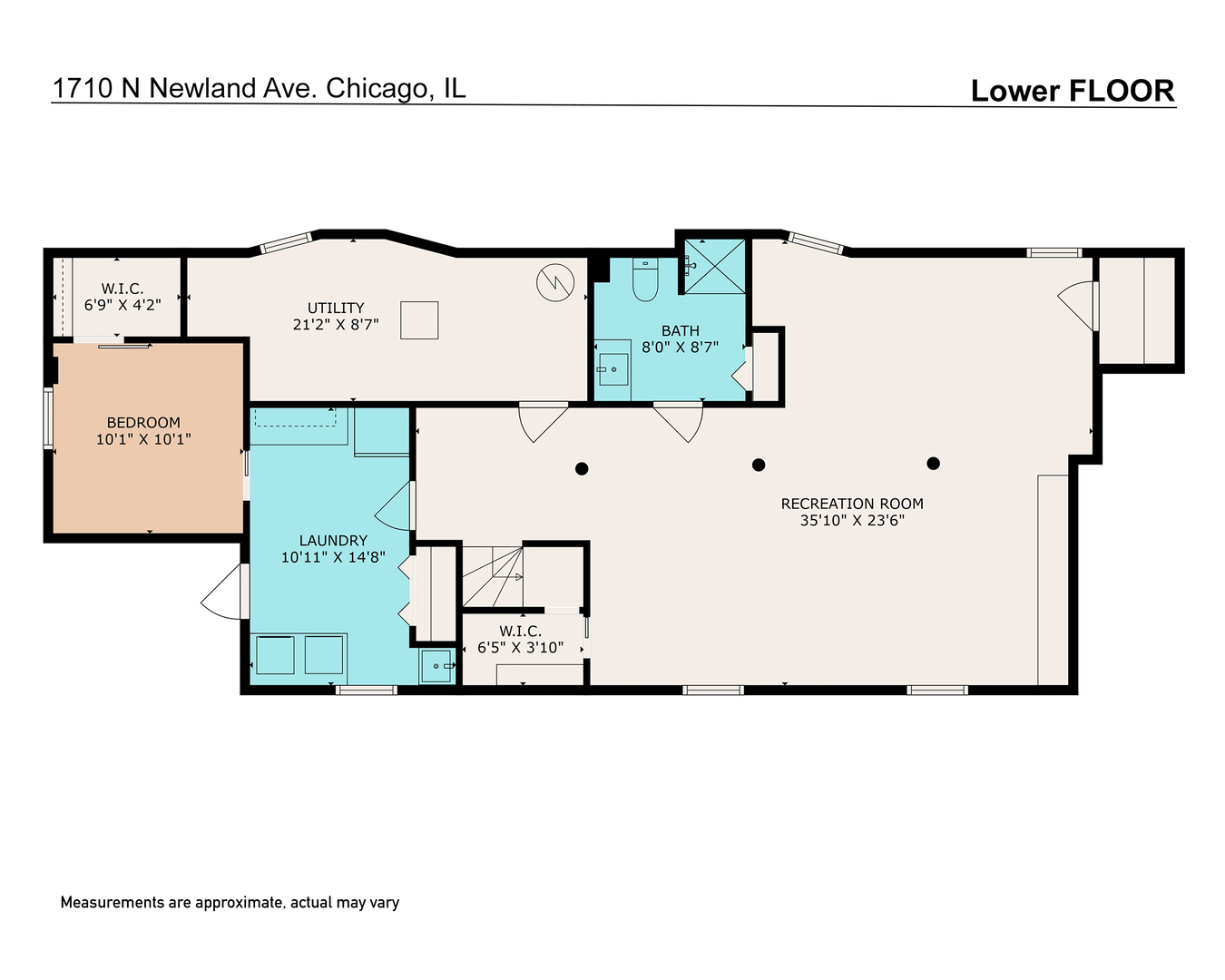 Chicago, Illinois, 60707, United States, 4 Bedrooms Bedrooms, ,2 BathroomsBathrooms,Residential,For Sale,1939861