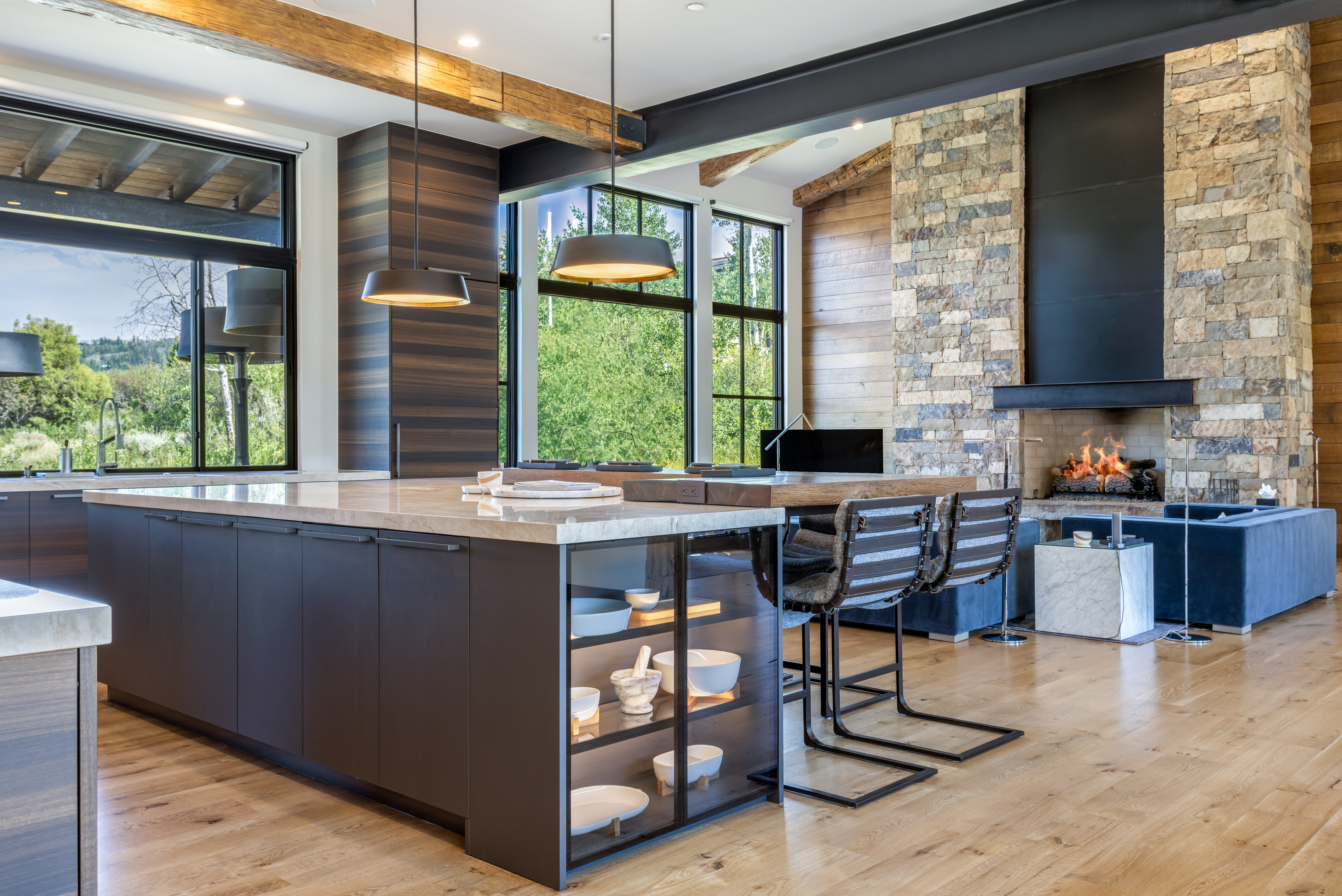  Mountain Modern Residence with Contemporary Architecture in Red Sky Ranch - 物件實景
