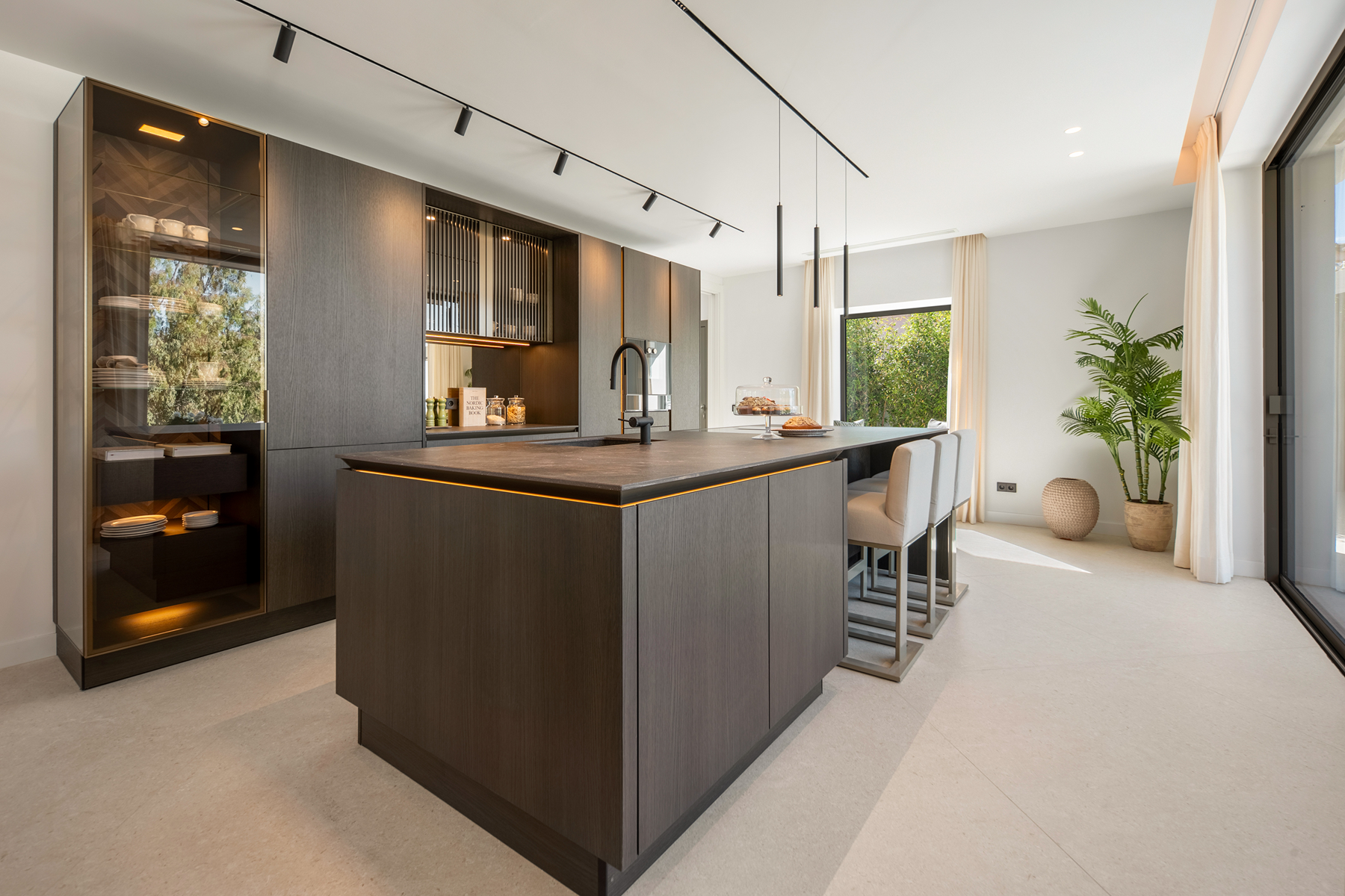  Contemporary Mediterranean villa with sea views in La Quinta - 物件實景