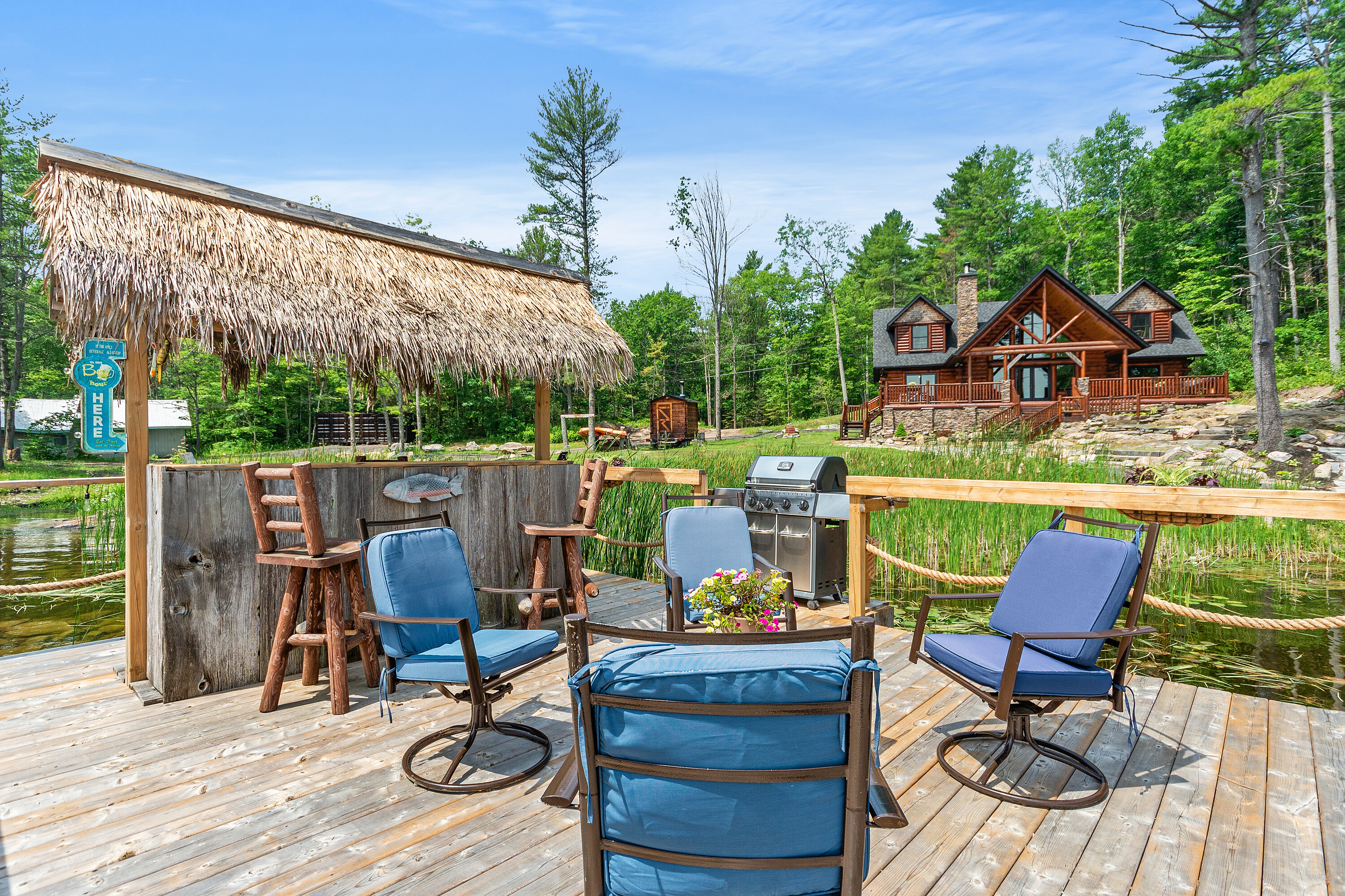 Go Home Lake Log Cottage - 物件實景