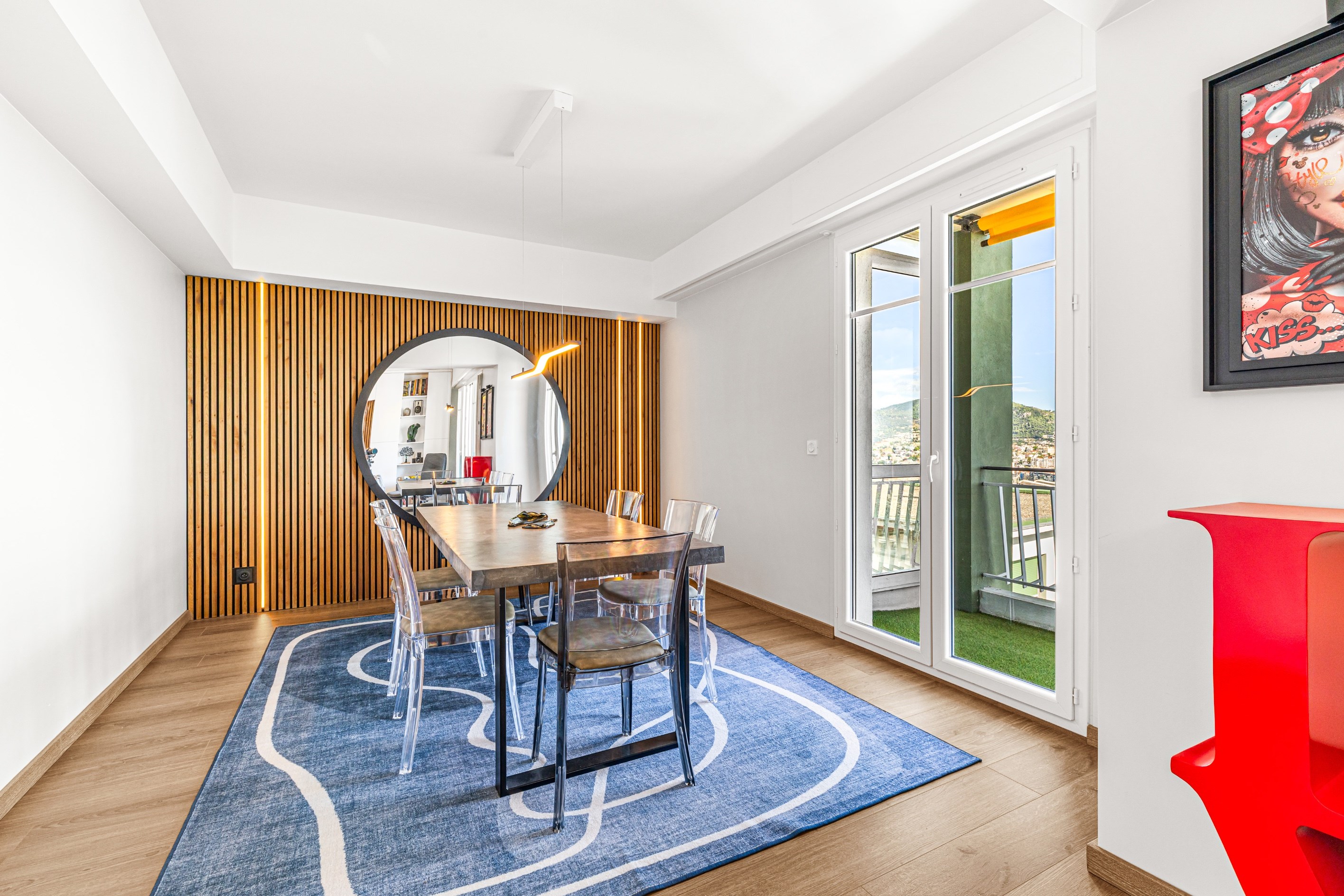  Contemporary apartment with panoramic Mediterranean views in Nice Parc Impérial - 物件實景