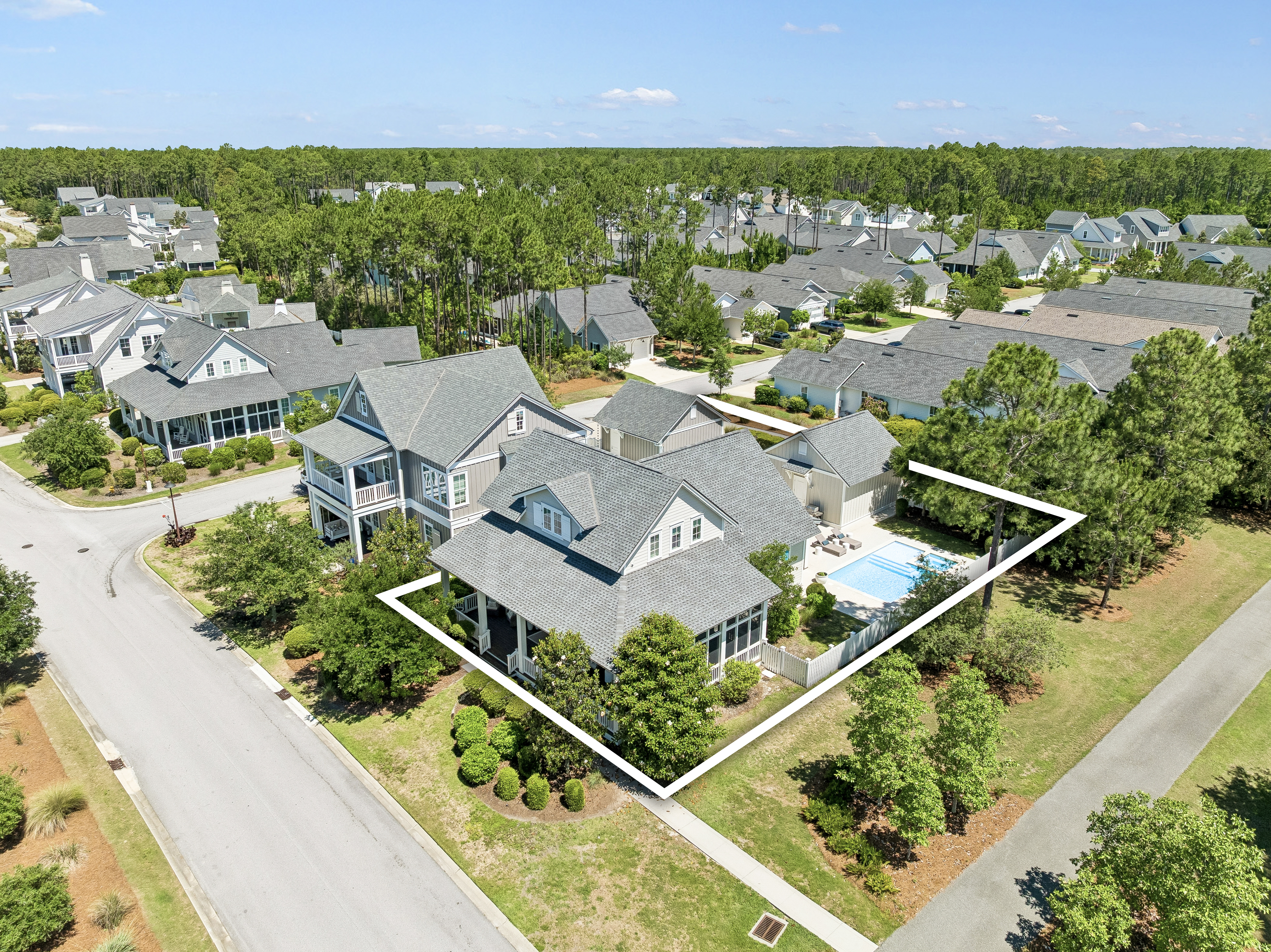  Elegant Watersound Origins Retreat With Pool, Hot Tub & Scenic Green Space Views - 物件實景