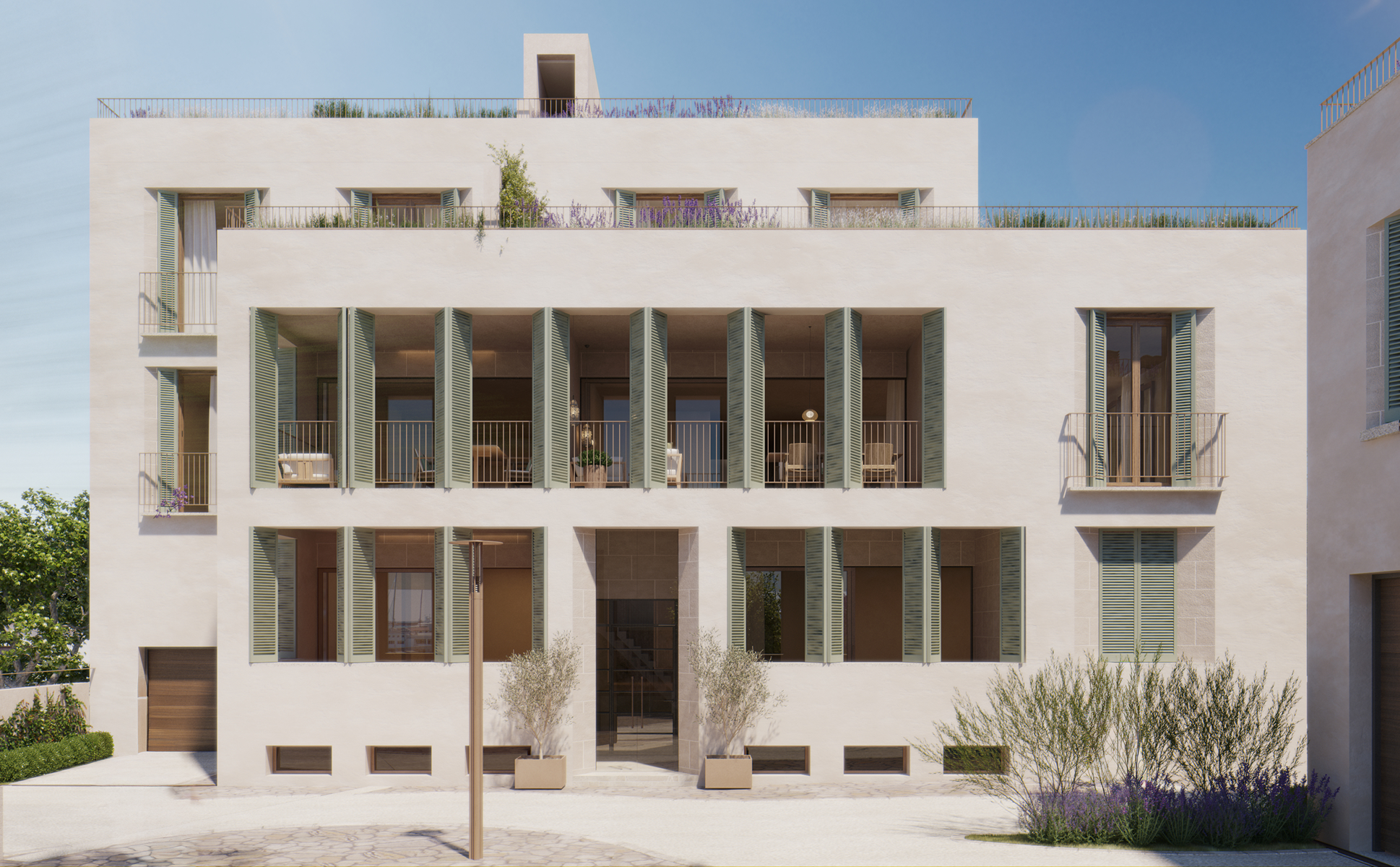  Contemporary flat with sea views, pool, and private garden in Palma - 物件實景