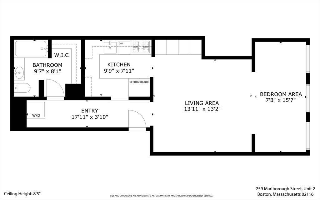 Boston, Massachusetts, 02116, United States, ,1 BathroomBathrooms,Residential,For Sale,2000980