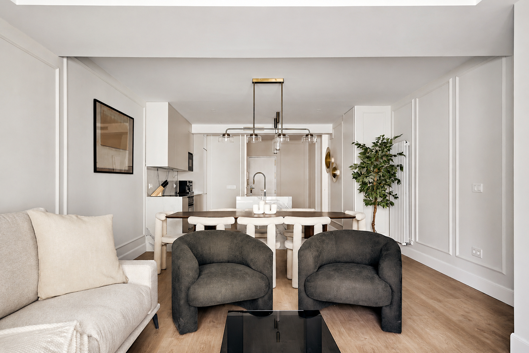  Renovated Contemporary Flat in Chamberí, Madrid - 物件實景