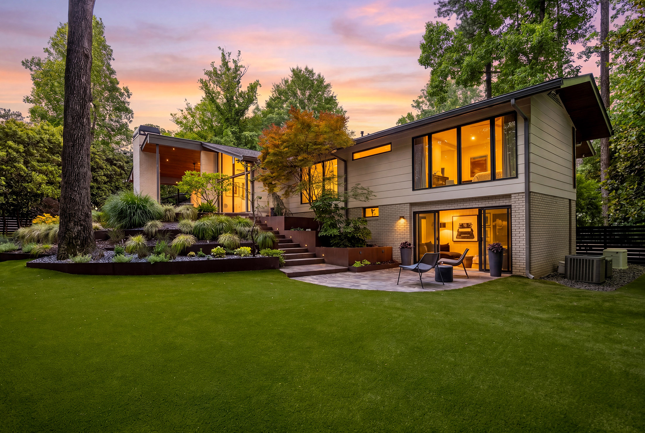  Extraordinary Mid-Century Modern Residence in Buckhead - 物件實景