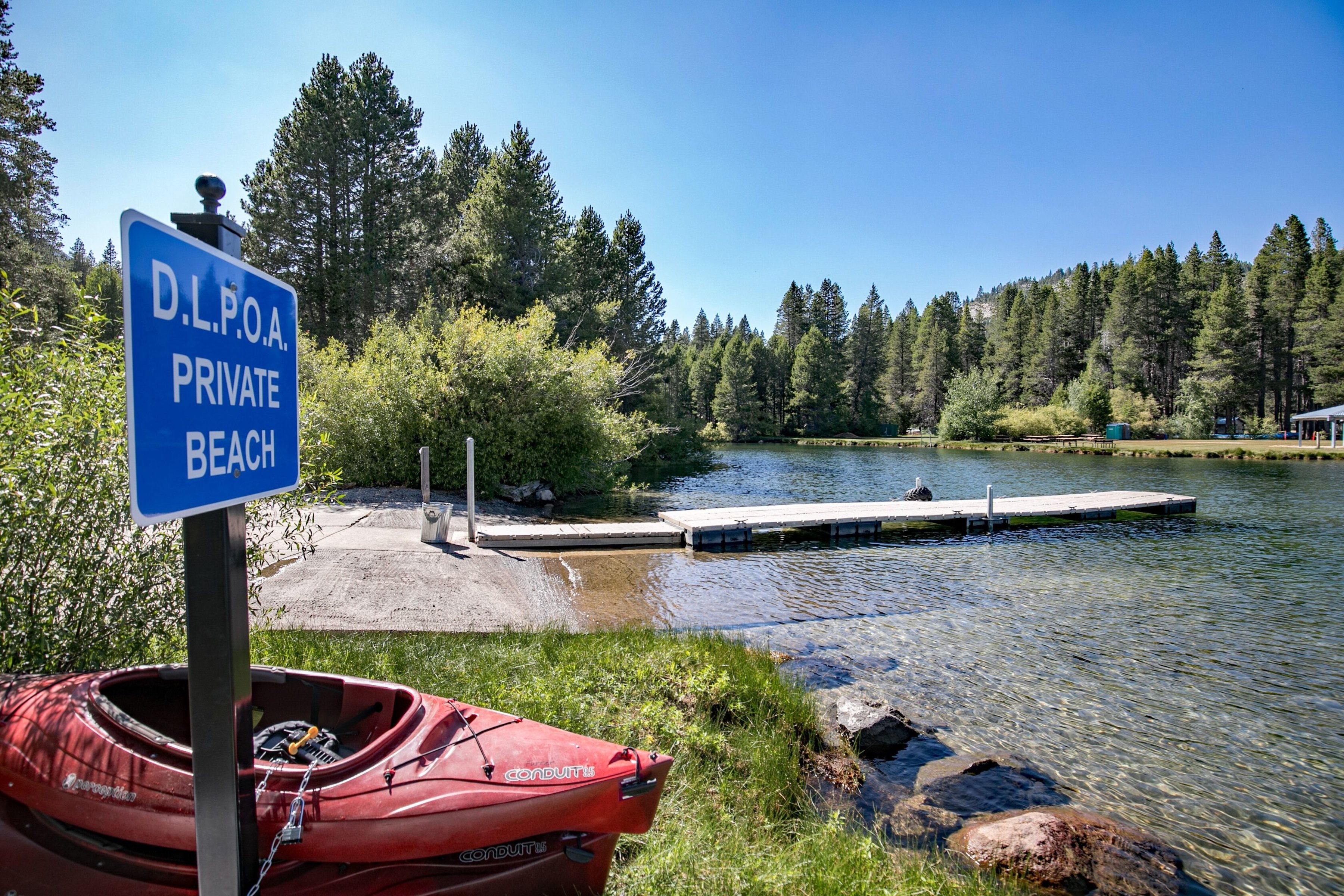  Rare sunny, flat parcel across from Donner Lake