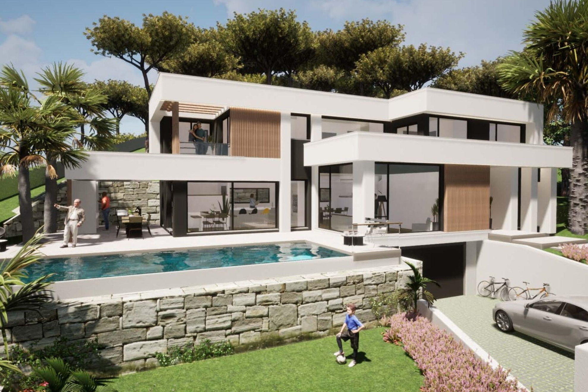  Fantastic plot of land in the exclusive area of Can Girona, Sitges - 物件實景
