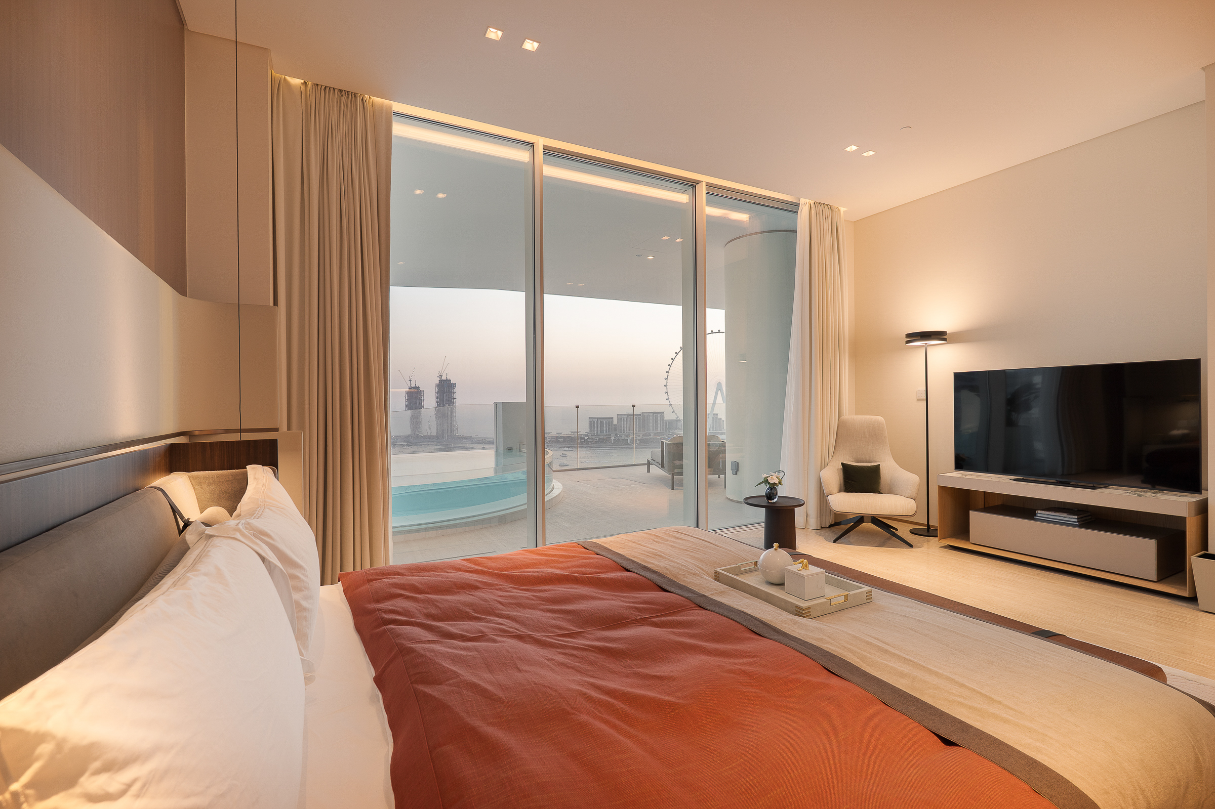  Turnkey Beachfront Apartment on High Floor in JBR - 物件實景