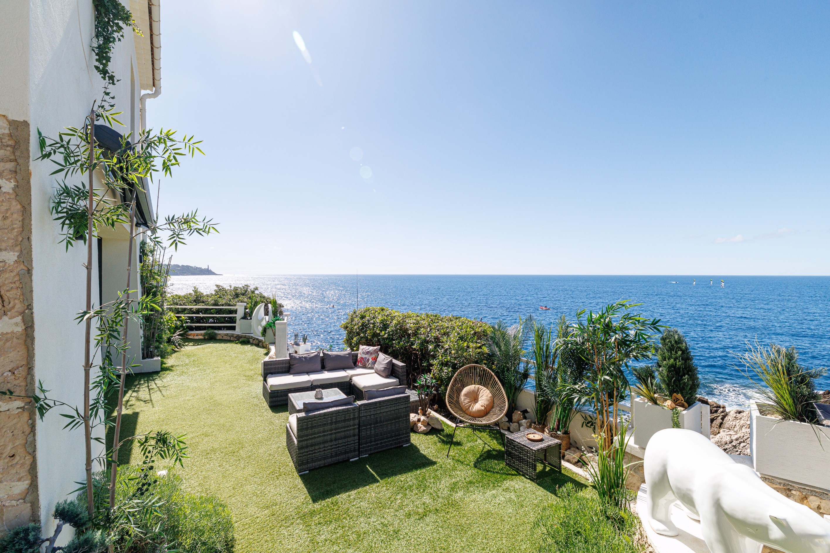  Cap de Nice: 330 m² waterfront villa with private sea access - 物件實景