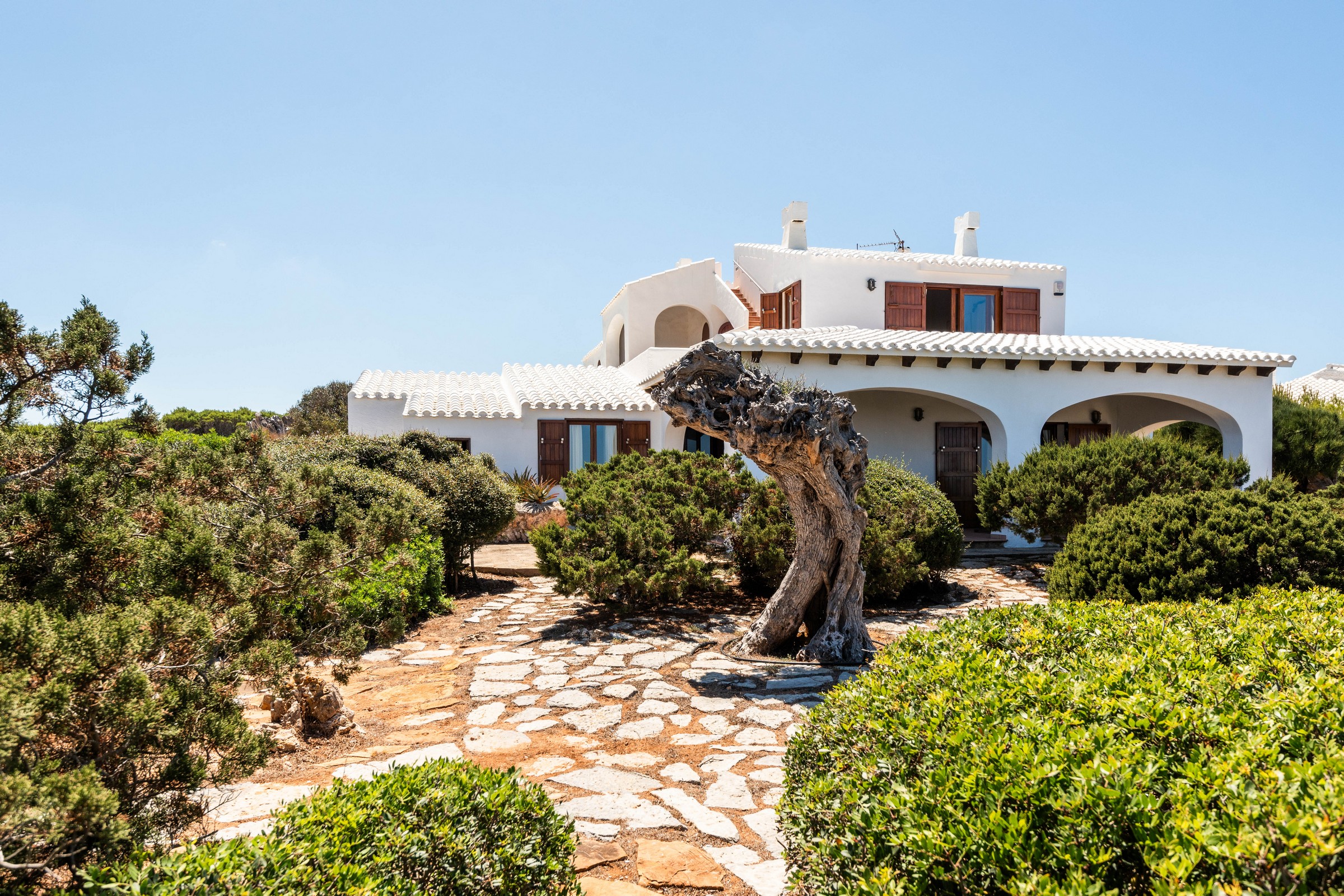  Villa with pool, garden, and sea views on the Costa de Cala Morell - 物件實景