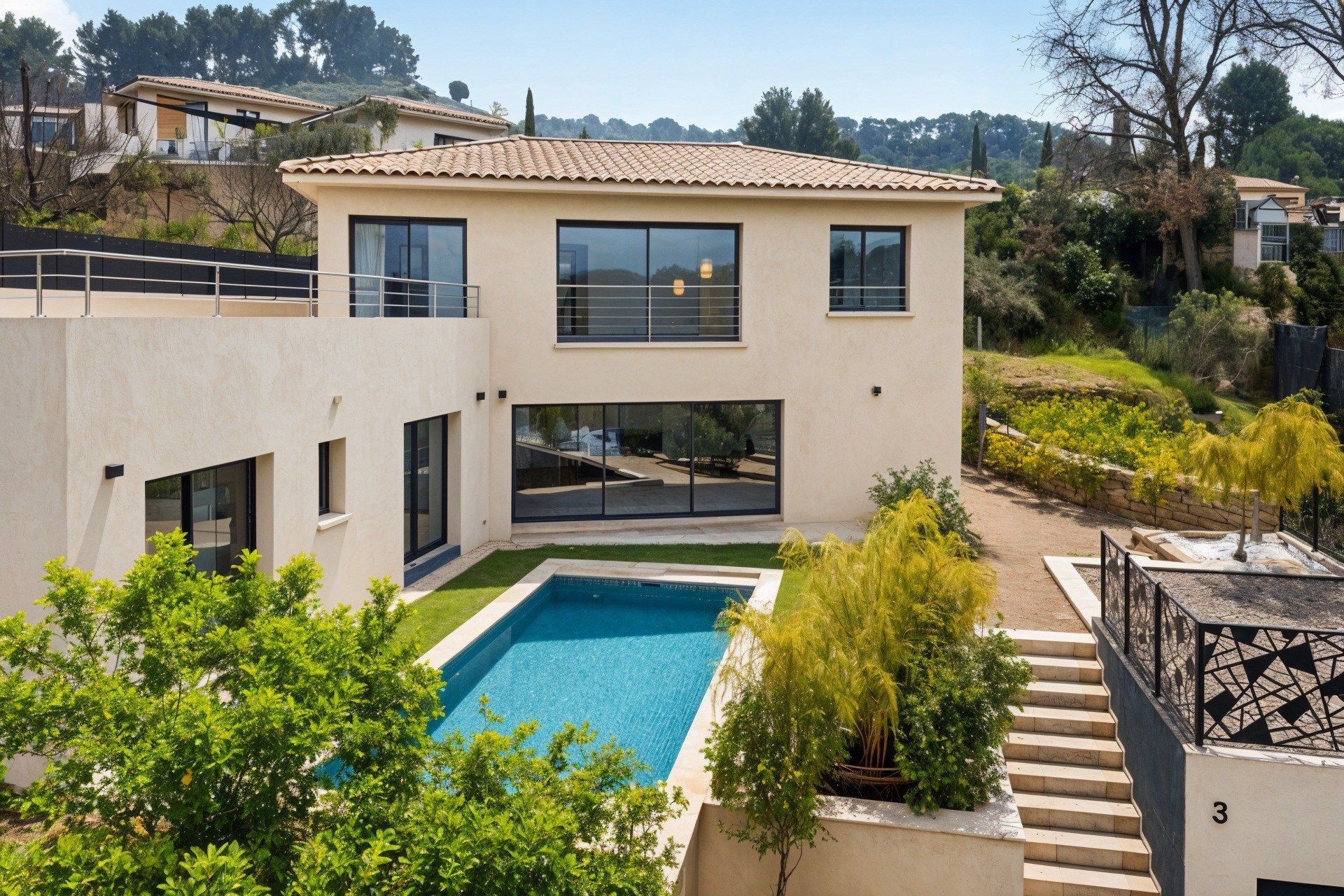  The Castellet – New Contemporary Home with Pool - 物件實景
