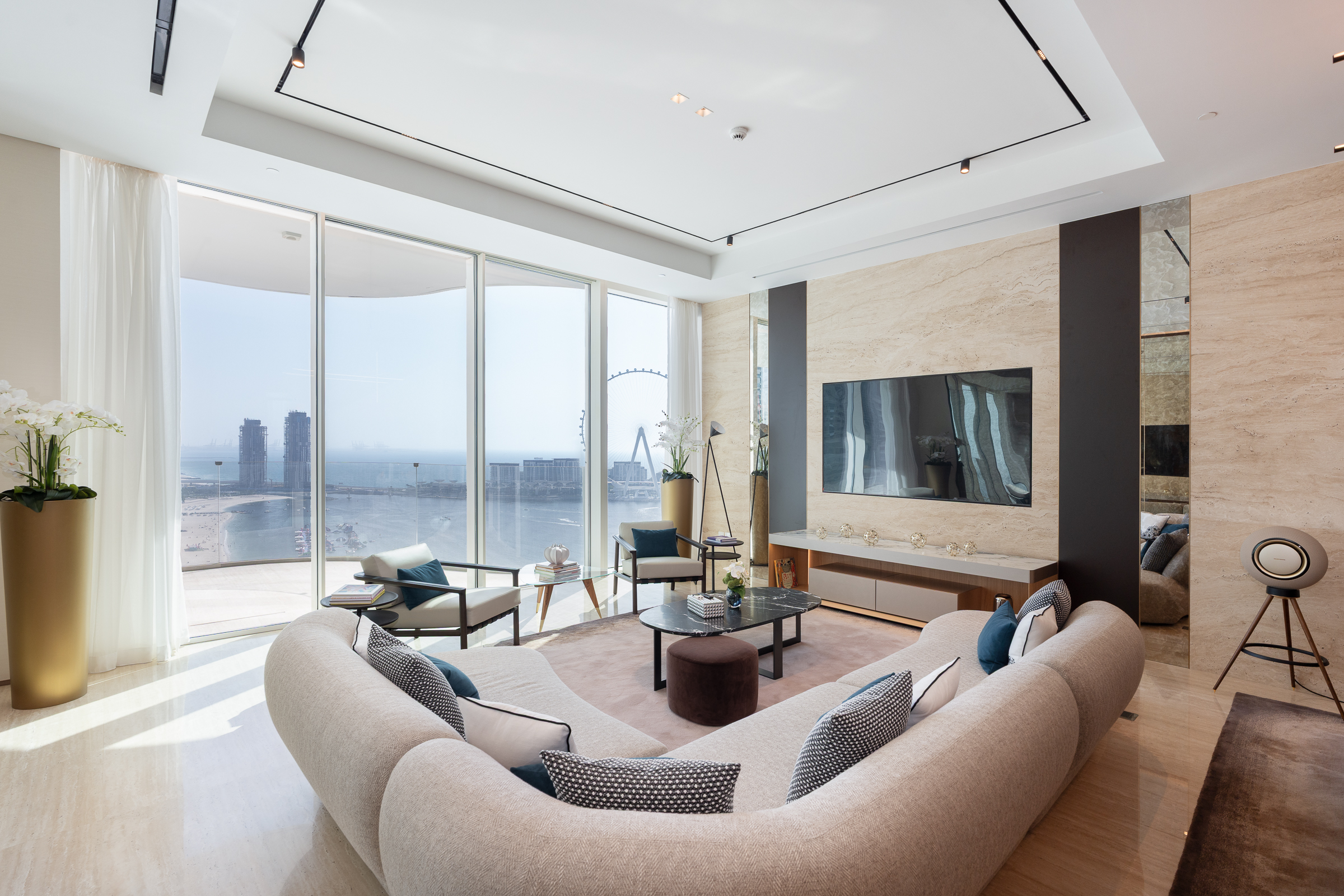  Turnkey Beachfront Apartment on High Floor in JBR - 物件實景