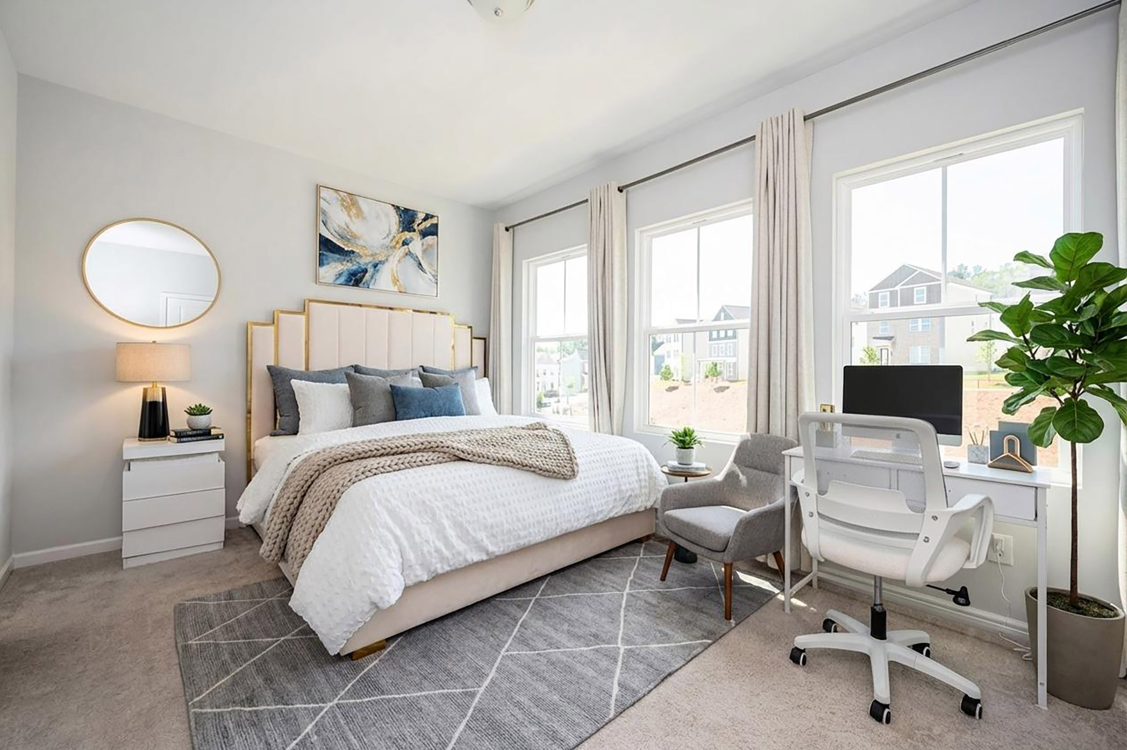  Light-filled End Unit Townhome Tucked in a Gated Westside Community - 物件實景