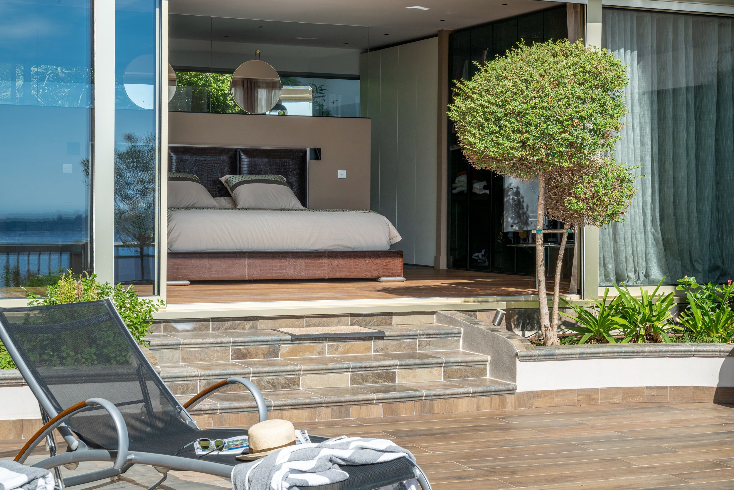 Cannes residential area, unique penthouse with panoramic sea view - 物件實景