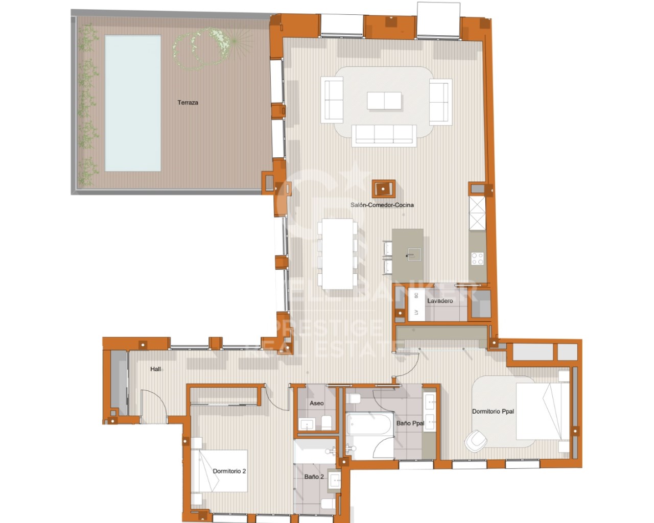 Barcelona, Catalonia, ES, 2 Bedrooms Bedrooms, ,2 BathroomsBathrooms,Residential,For Sale,1846876