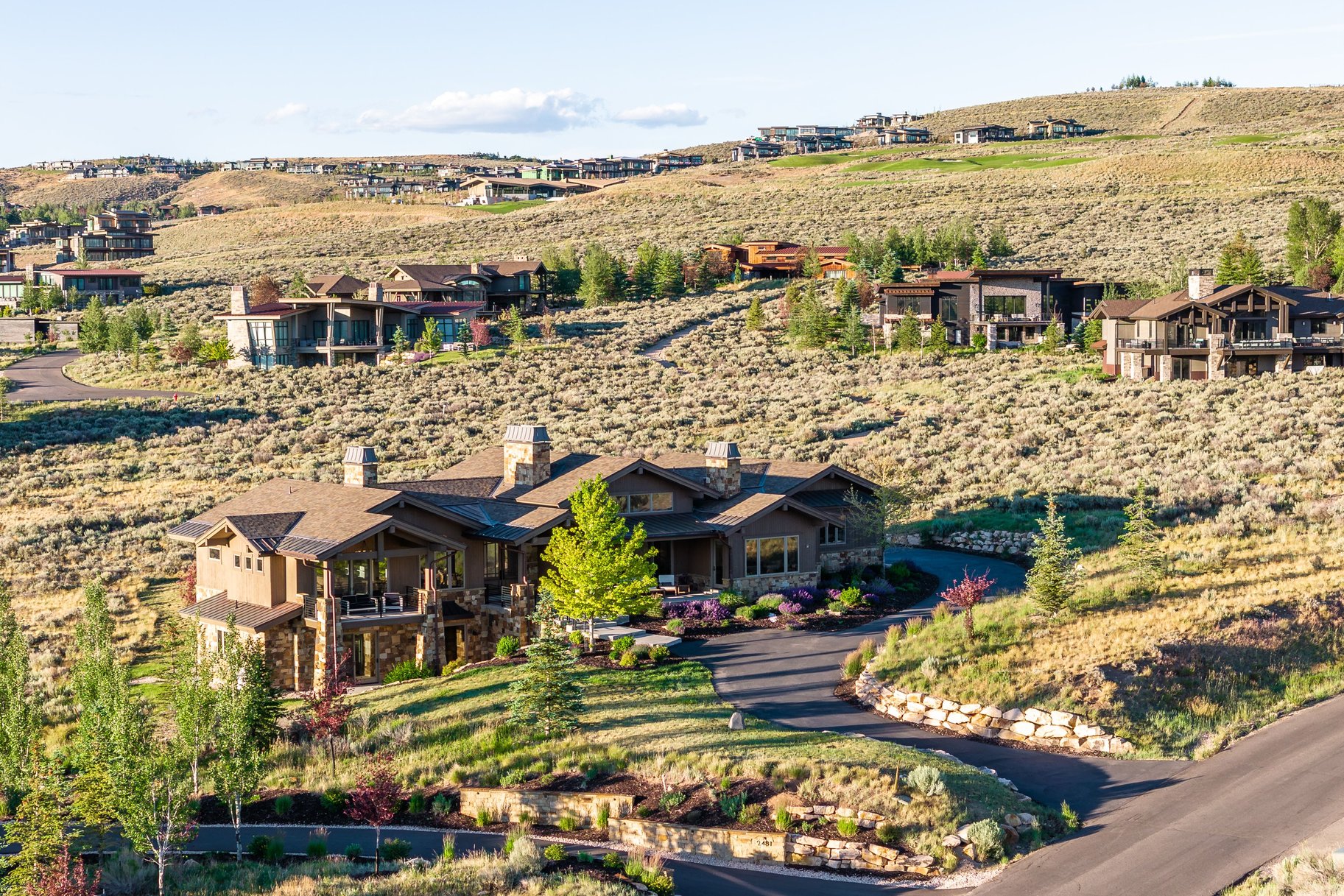  Stunning Promontory Estate with Golf and Ski Views - 物件實景