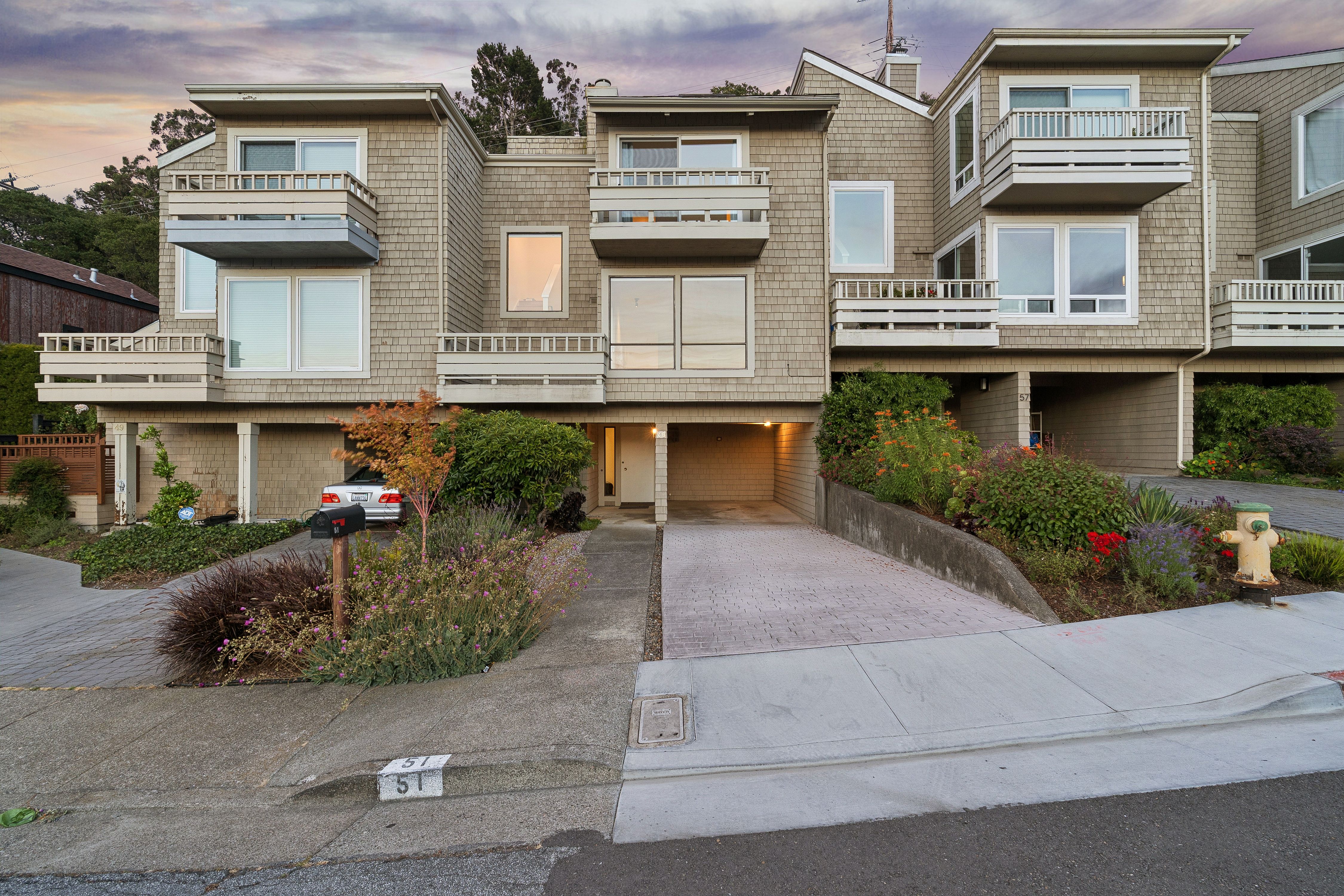  Marina Vista Townhome in Sausalito - 物件實景