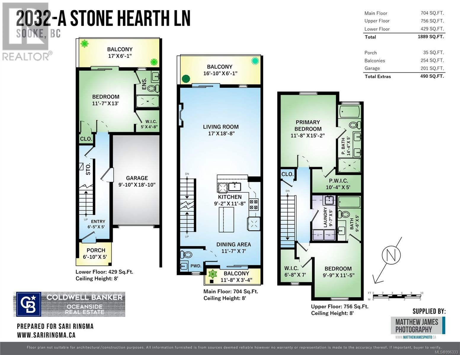 SOOKE, British Columbia, V9Z 1L3, CA, 3 Bedrooms Bedrooms, ,4 BathroomsBathrooms,Residential,For Sale,1874396