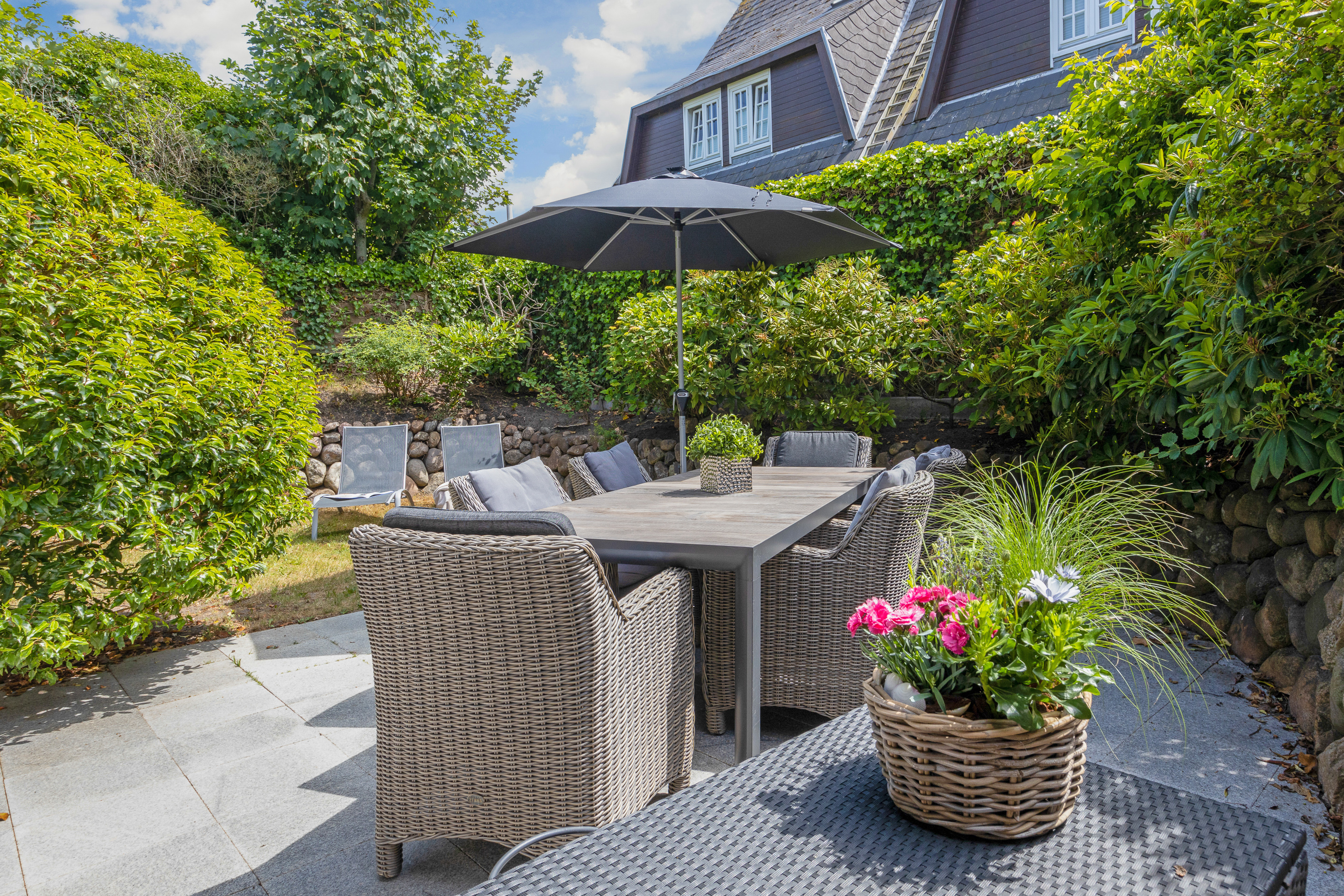  Hochwertige Doppelhaushälfte mit Terrasse in ruhiger Lage von Alt-Westerland - 物件實景