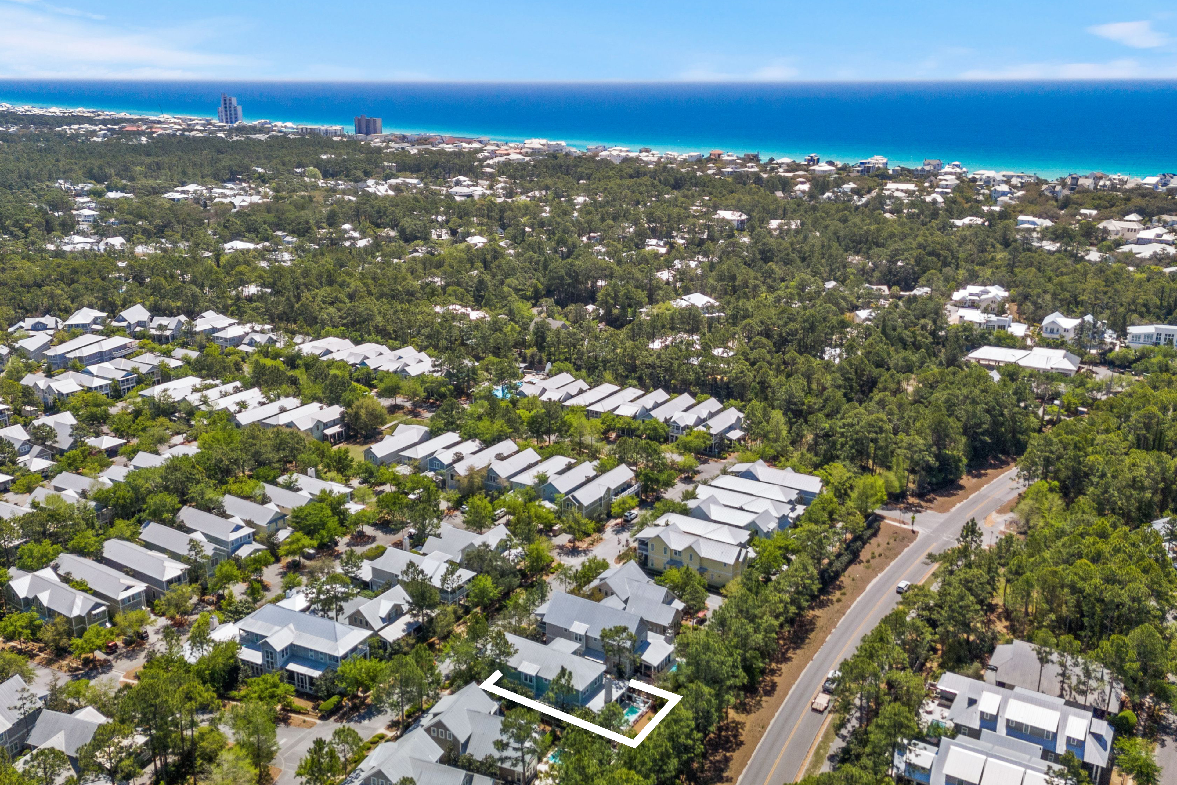  Impressive WaterColor Home With Private Pool And Expansive Porches - 物件實景