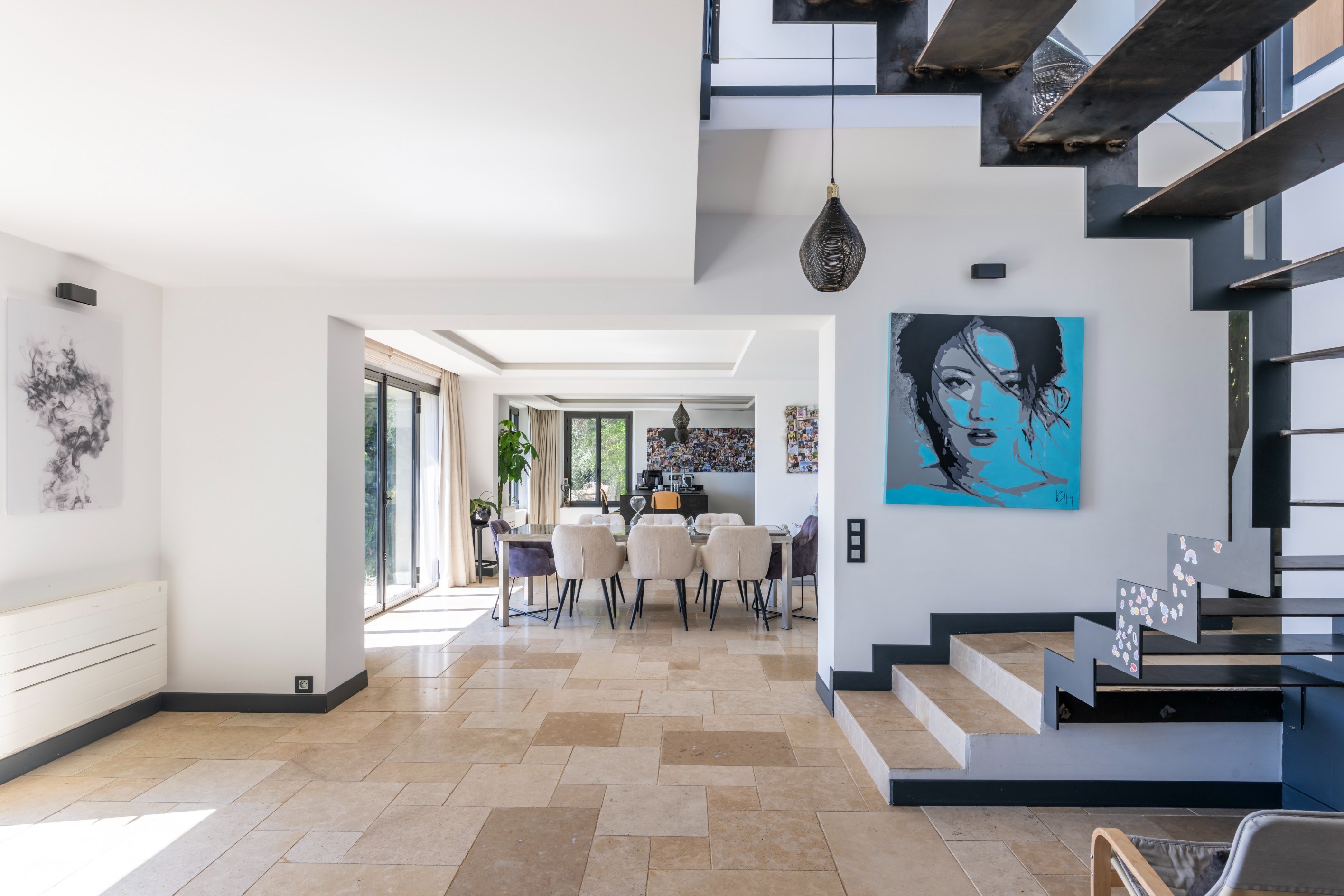  Le Tignet, renovated villa for sale with panoramic sea views, infinity pool and… - 物件實景