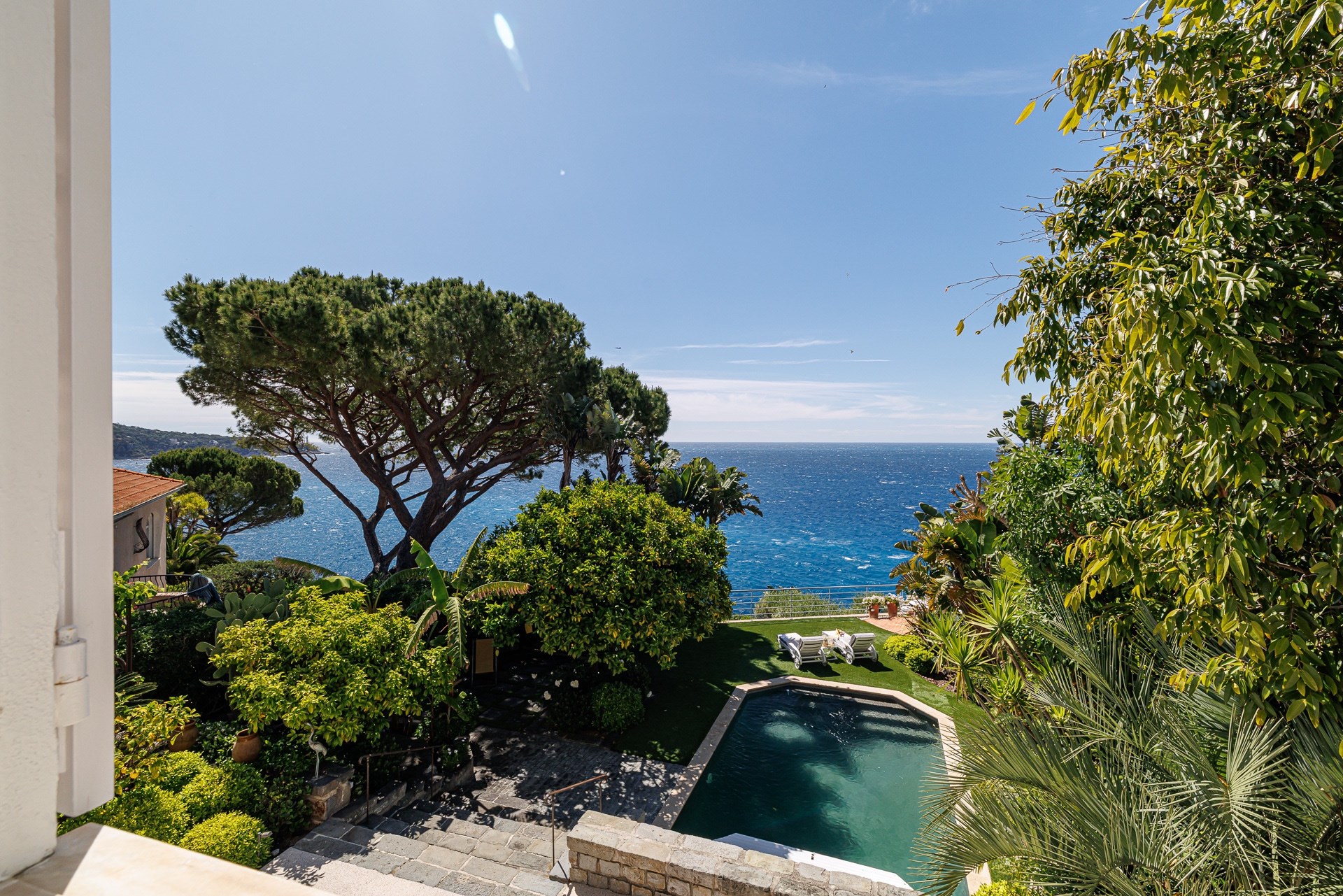  Cap de Nice Belle Époque villa with panoramic sea views and pool facing Saint-J… - 物件實景