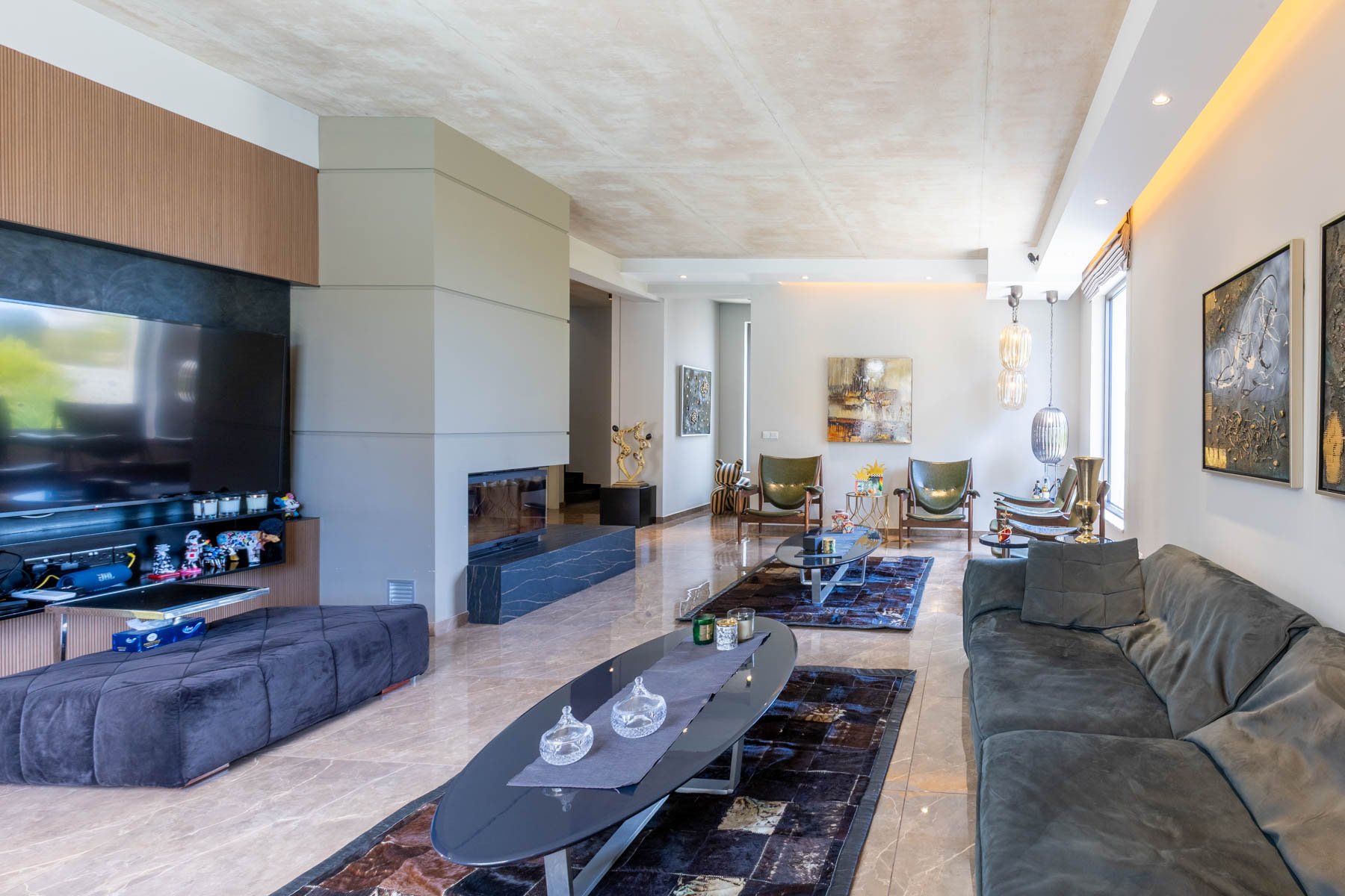  Contemporary 4-Bedroom Villa with Private Pool in Agios Athanasios, Limassol - 物件實景