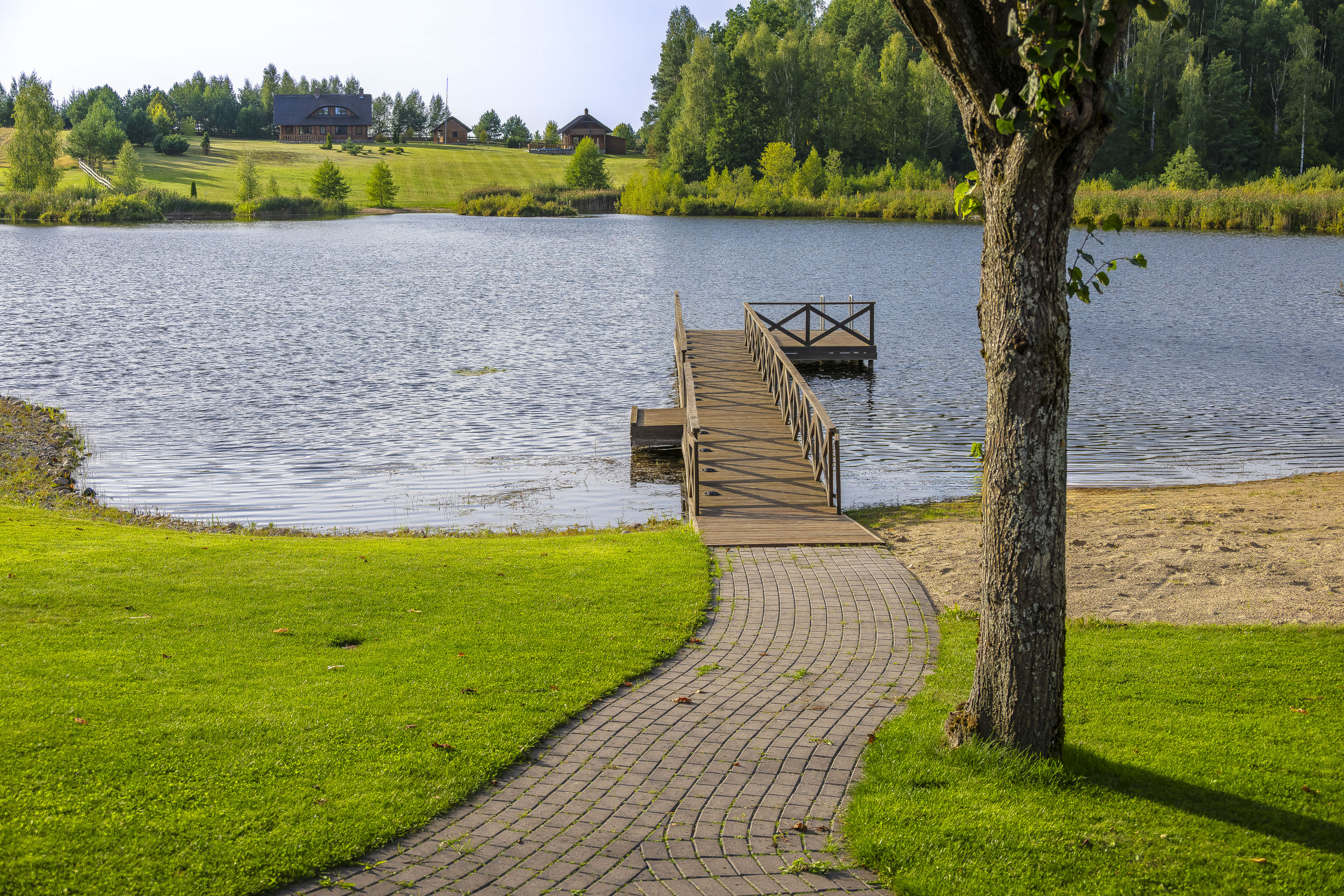  Romantic family homestead with a long lakeside - 物件實景