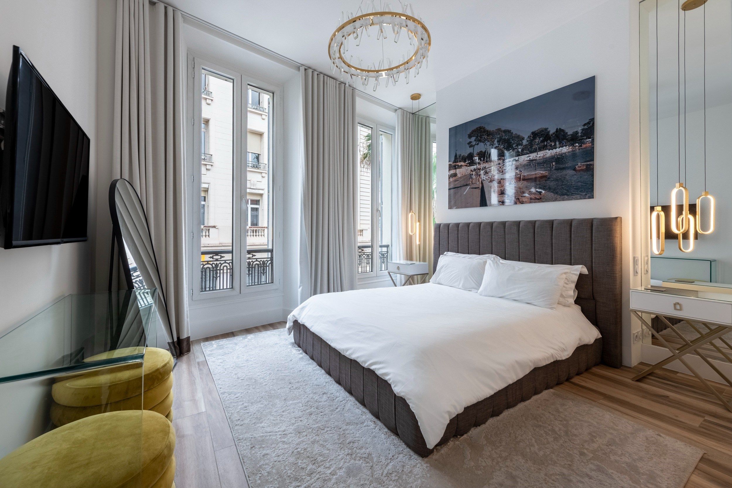  Cannes Banane, 87 sqm three bedroom apartment near the Palais des Festivals - 物件實景