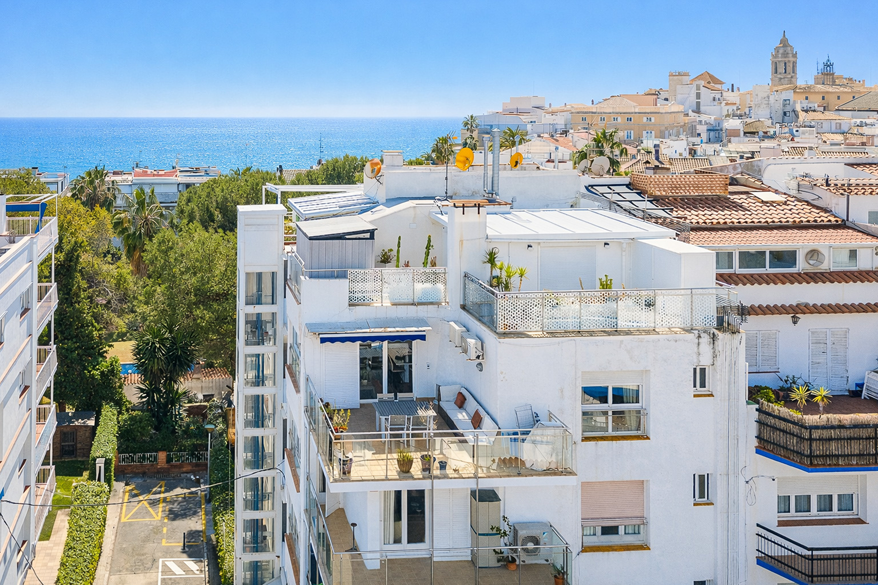  Penthouse with terrace and outdoor fireplace - Playa San Sebastián - 物件實景