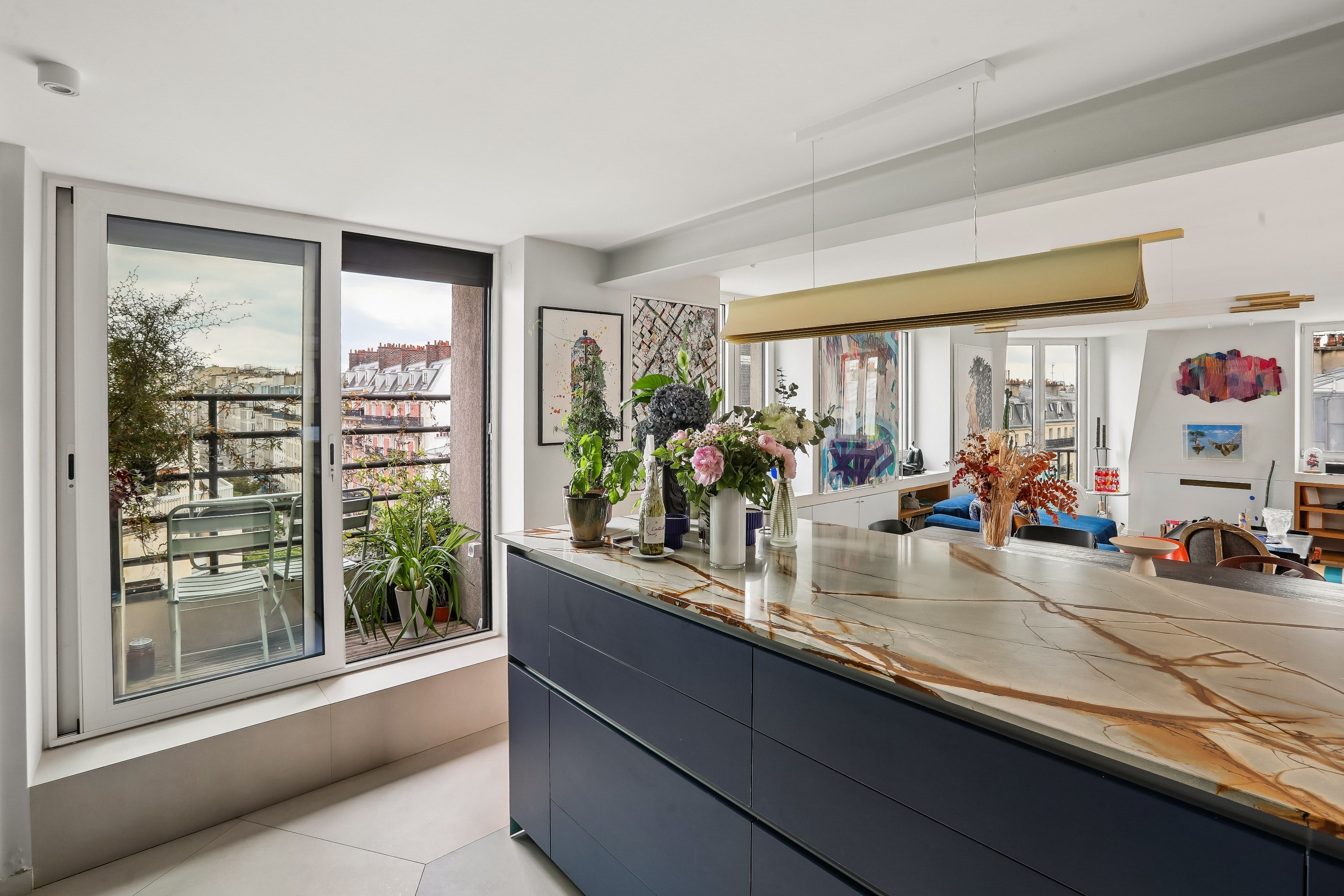  RARE Exceptional apartment with Rooftop, Balconies, and Panoramic Views – Pari… - 物件實景